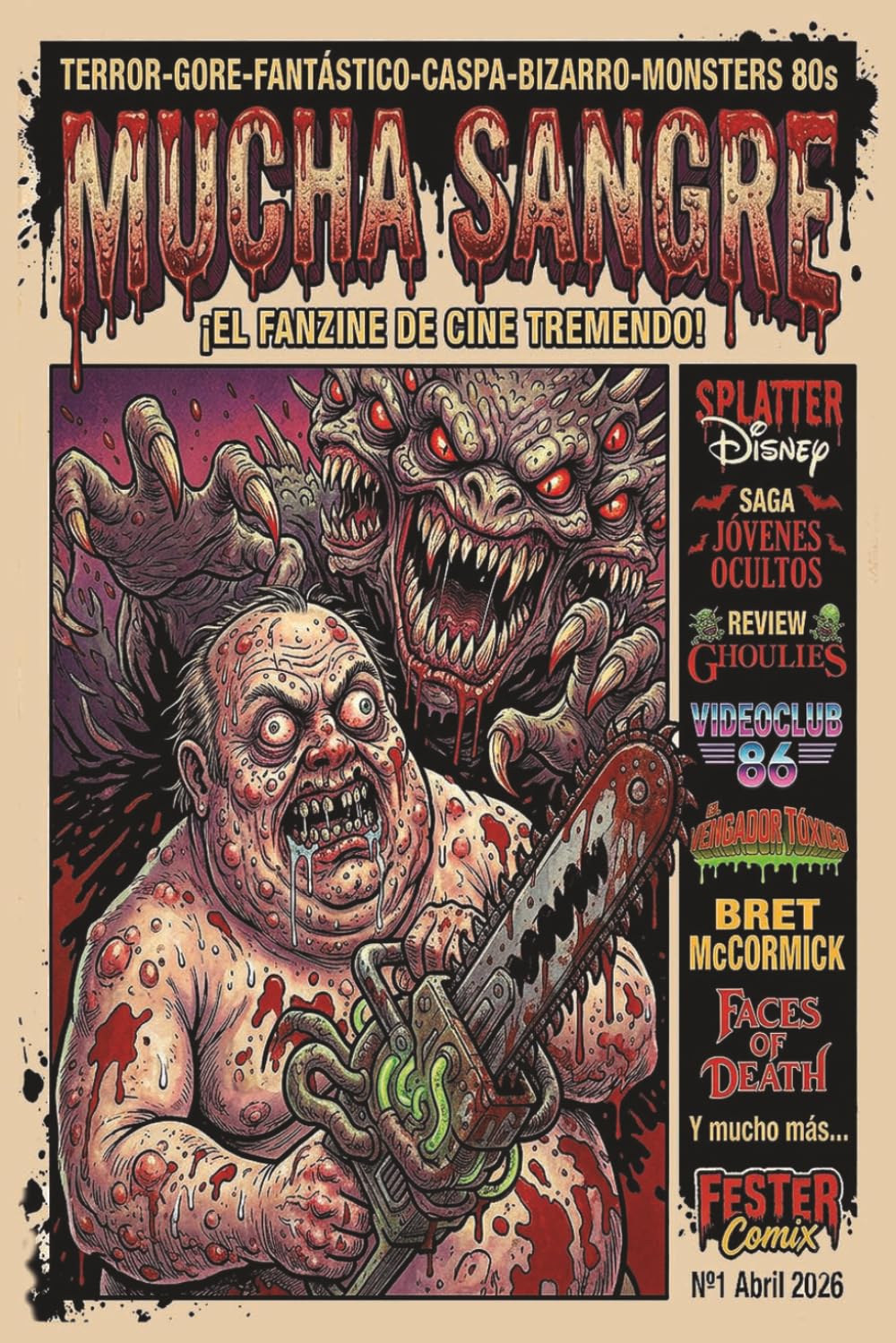Libro: Mucha Sangre Nº 1