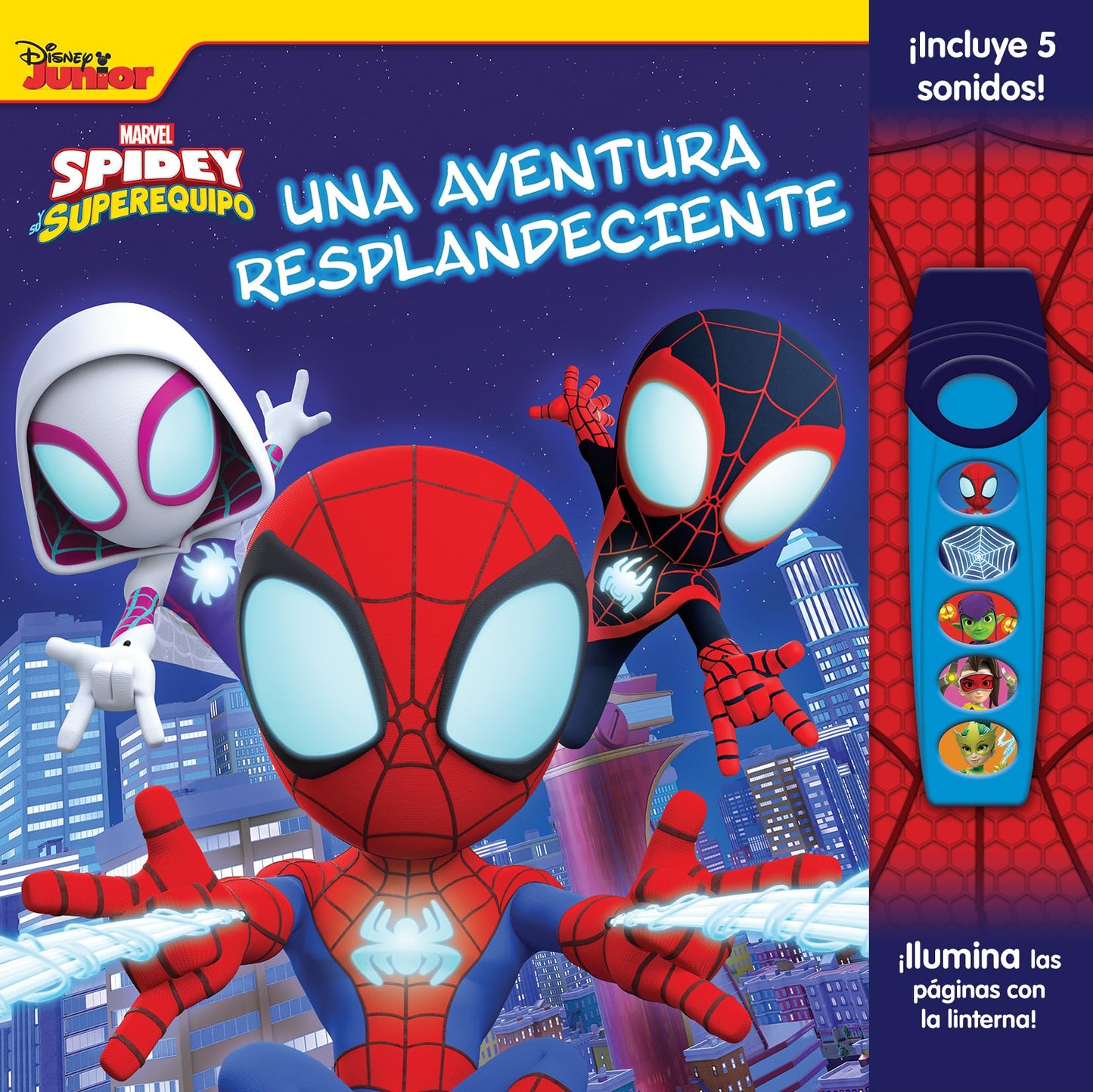 Libro: UNA AVENTURA RESPLANDECIENTE MARVEL SPIDEY