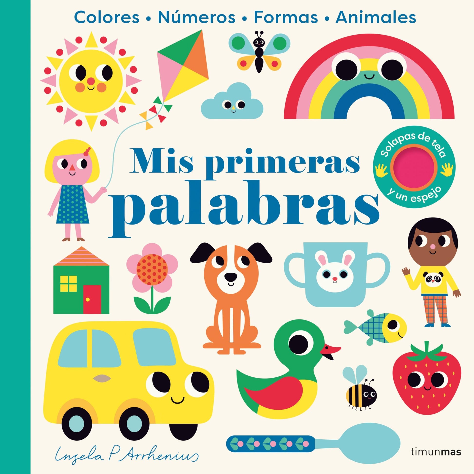 Libro: Mis primeras palabras. Con solapas de tela y un espejo (Libros con texturas)