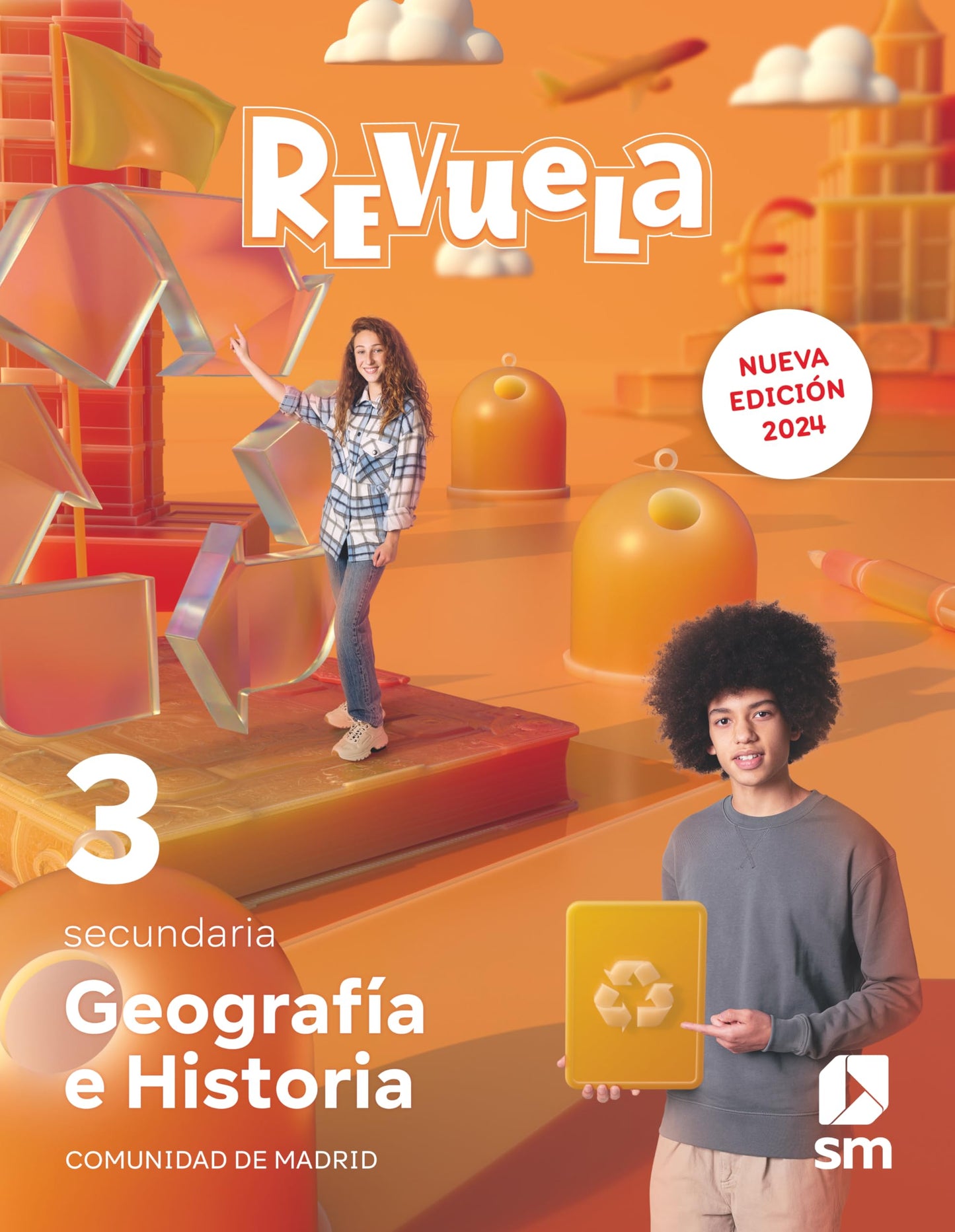 Libro: Geografía e Historia. 3 Secundaria. Revuela. Comunidad de Madrid