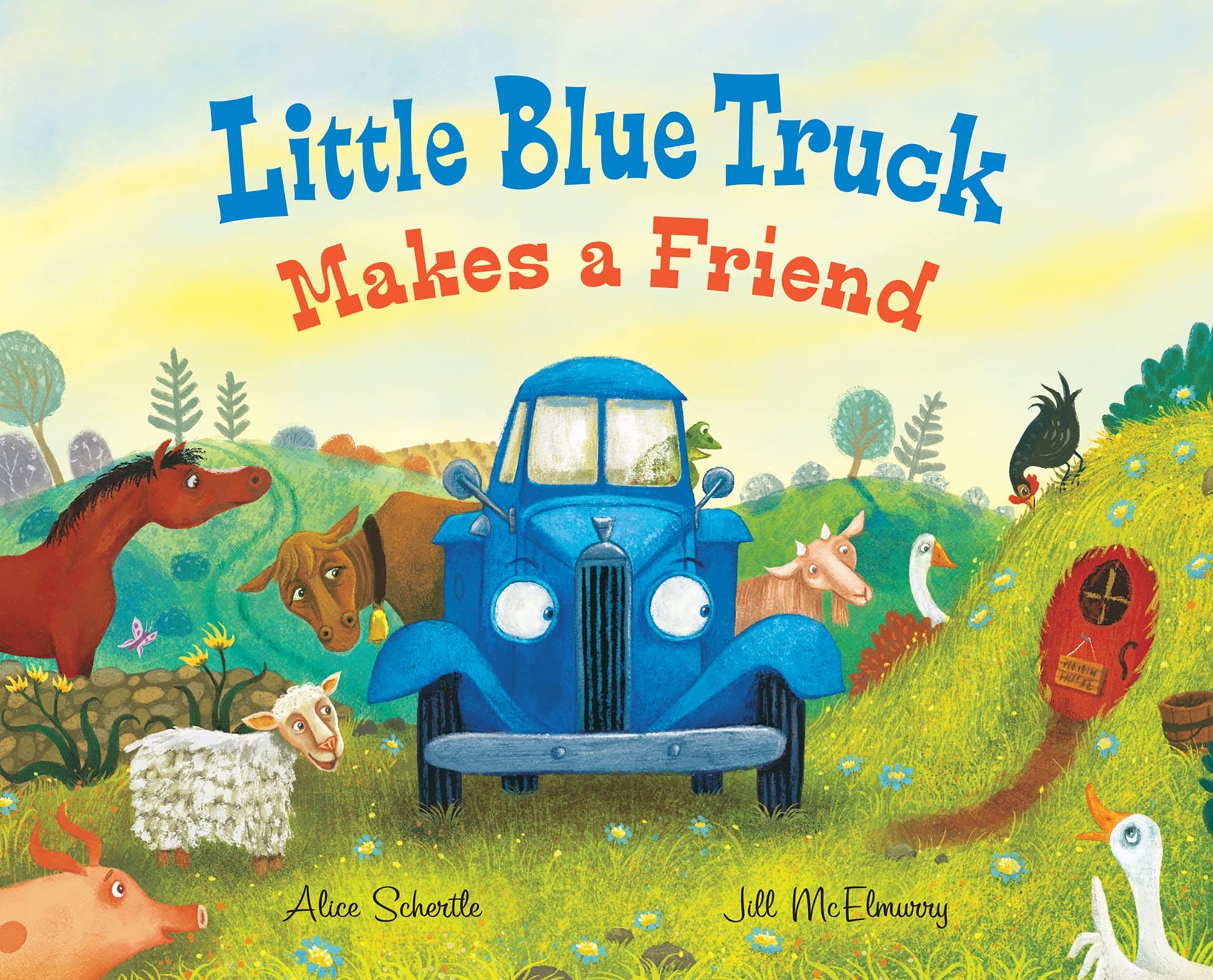 Libro: Little Blue Truck Makes a Friend: A Farmyard Story About Welcoming New Friends for Children (Ages 4–8)