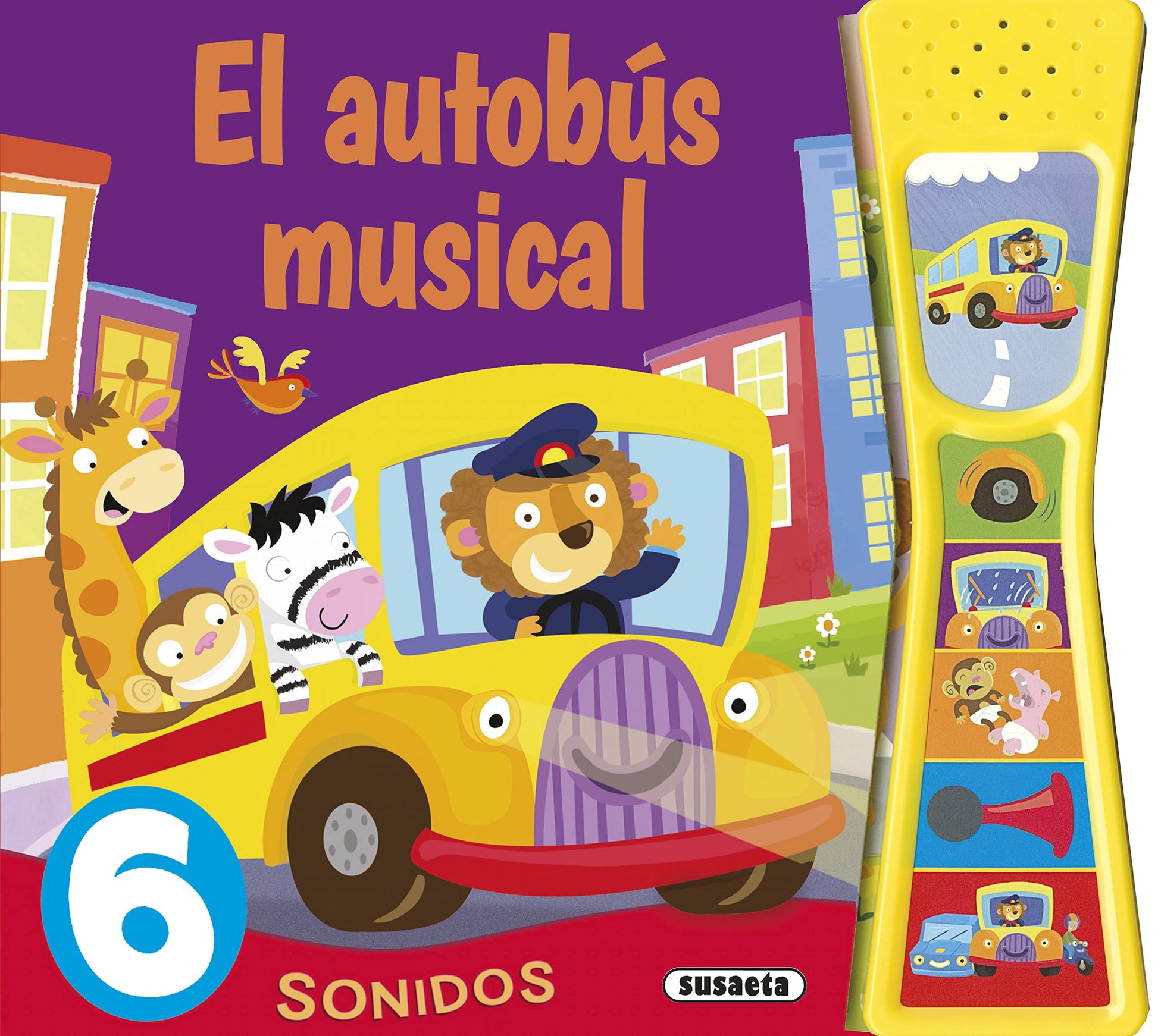 Libro: El autobús musical (Pulsa y escucha)
