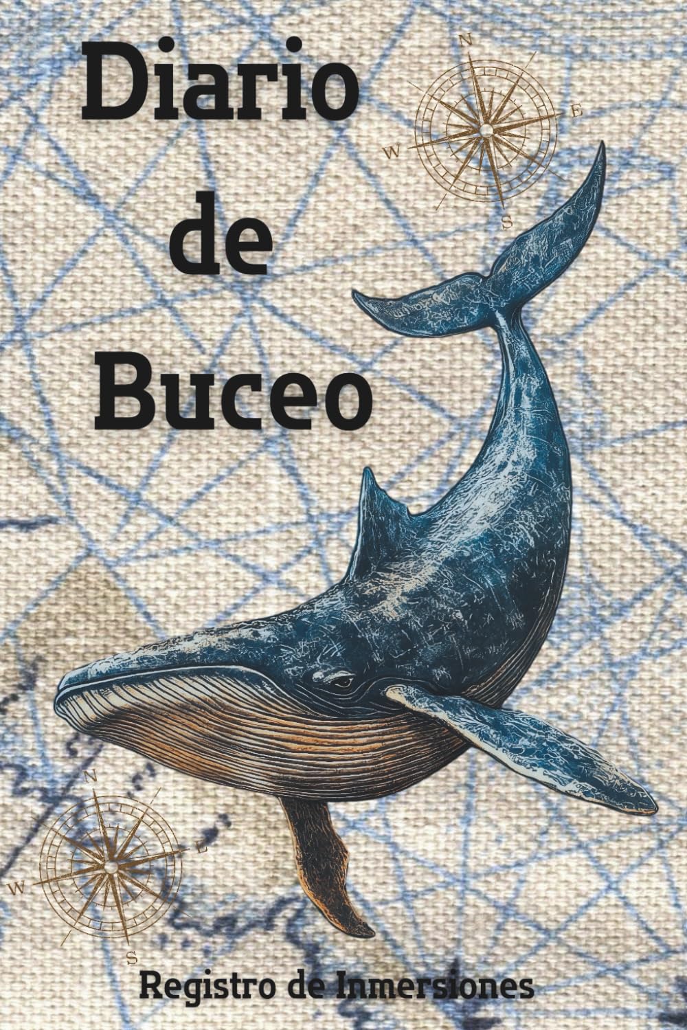 Libro: Diario de Buceo: Registro de Inmersiones