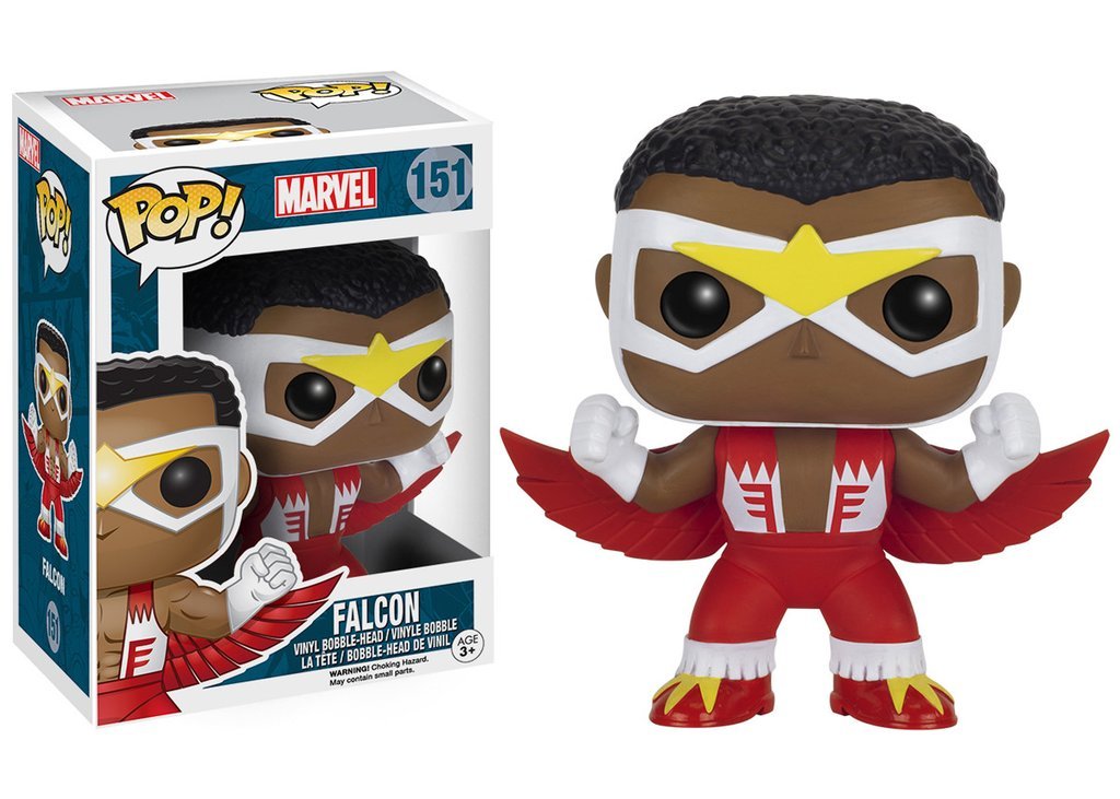 Funko POP Marvel: Falcon (Classic) Figura de Vinilo