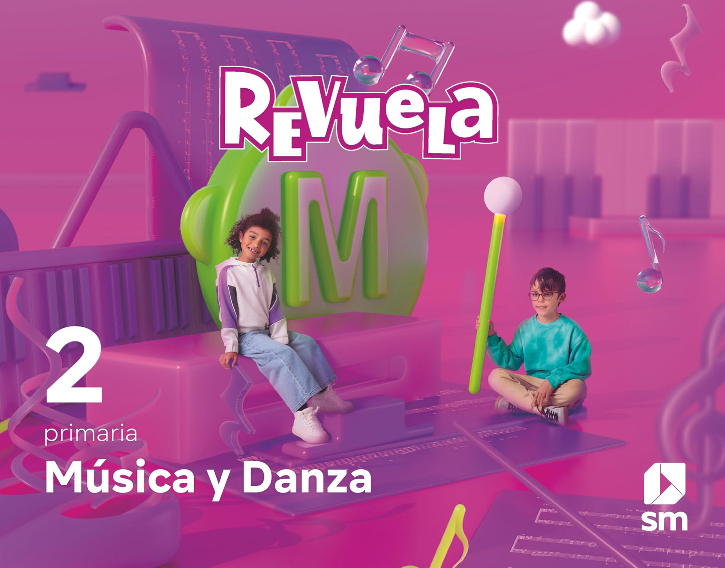 Libro: Música y Danza. 2 Primaria. Revuela