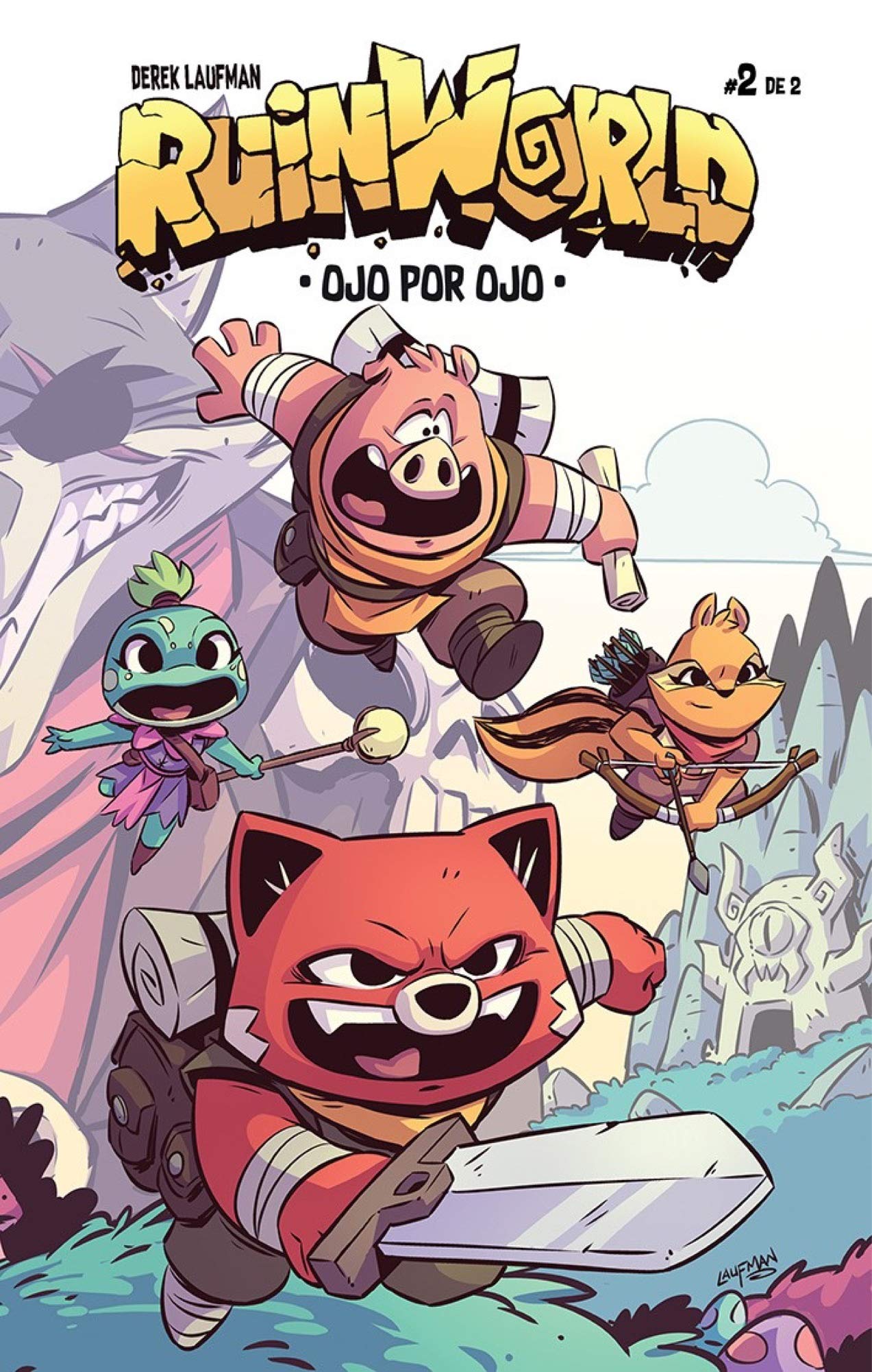 Libro: Ruinworld: ojo por ojo 02 [Hardcover] Laufman, Derek