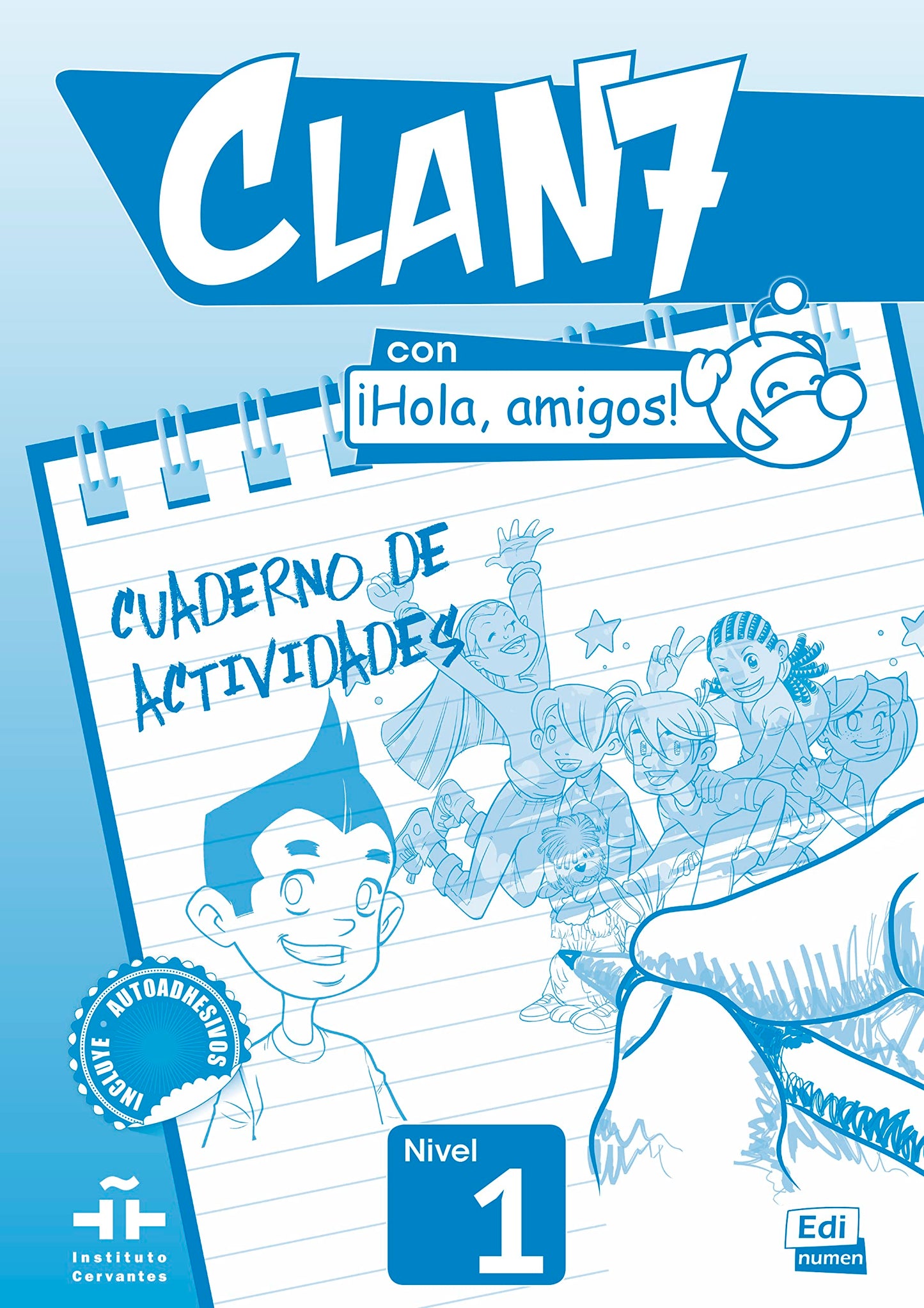 Libro: CLAN 7- HOLA AMIGOS! 1 - Activity book (Spanish Edition)