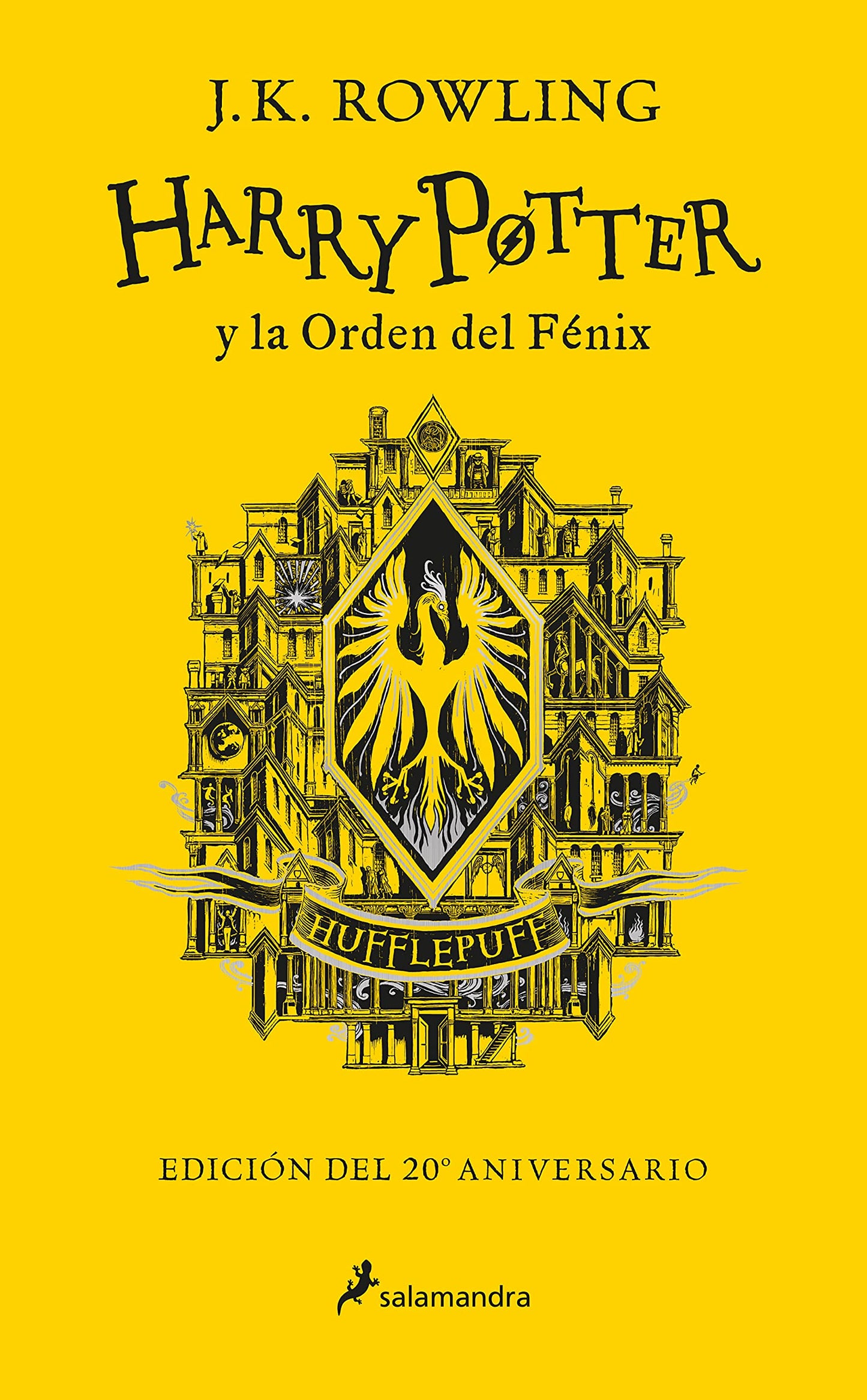 Libro: Harry Potter y la Orden del Fénix (20 Aniv. Hufflepuff) / Harry Potter and the Order of the Phoenix (Hufflepuff) (Spanish Edition)