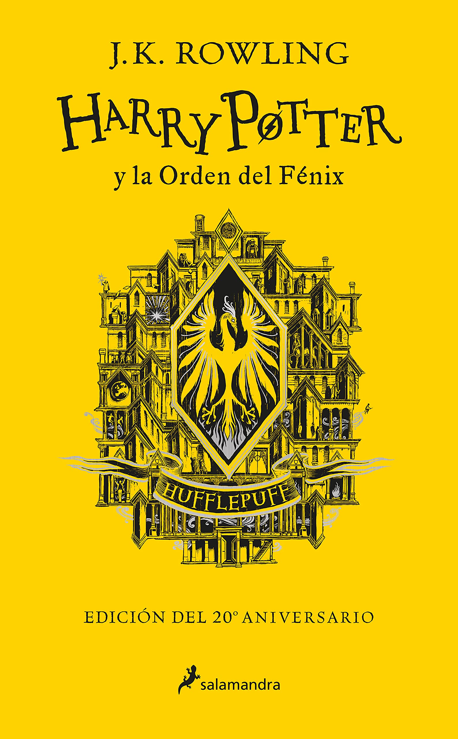 Libro: Harry Potter y la Orden del Fénix (20 Aniv. Hufflepuff) / Harry Potter and the Order of the Phoenix (Hufflepuff) (Spanish Edition)