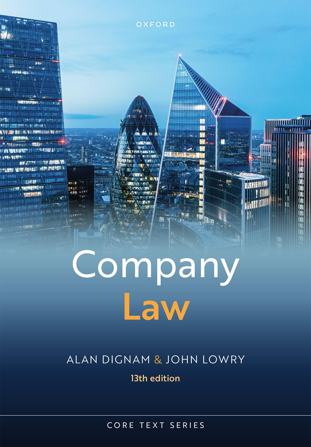 Libro: Company Law (Core Texts Series)