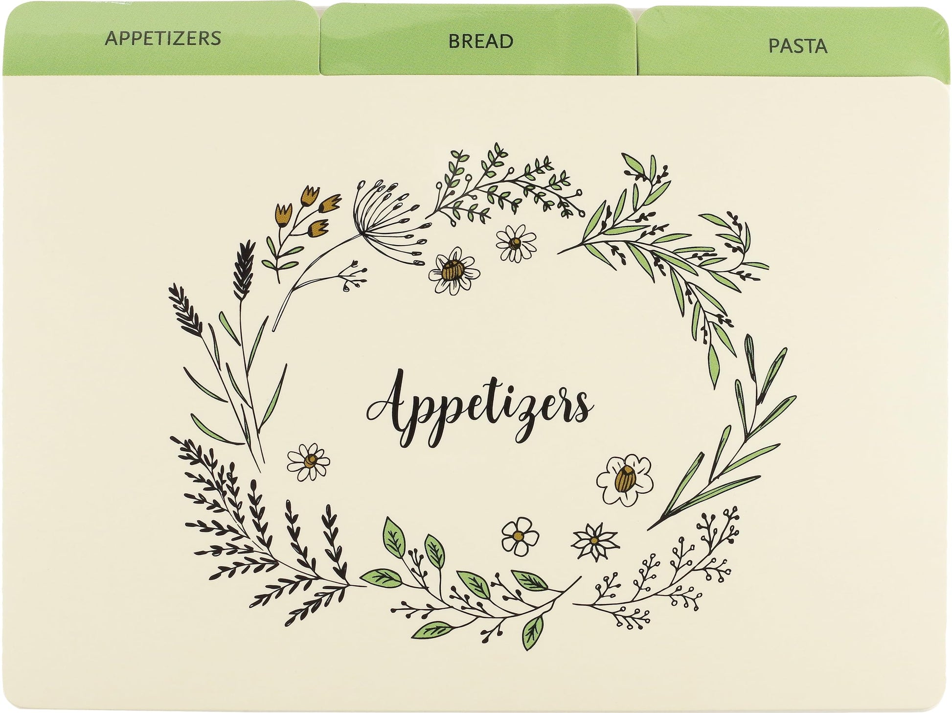 Libro: Recipe Card Dividers (24 pack)