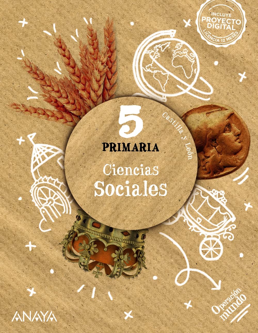 Libro: Ciencias Sociales 5.
