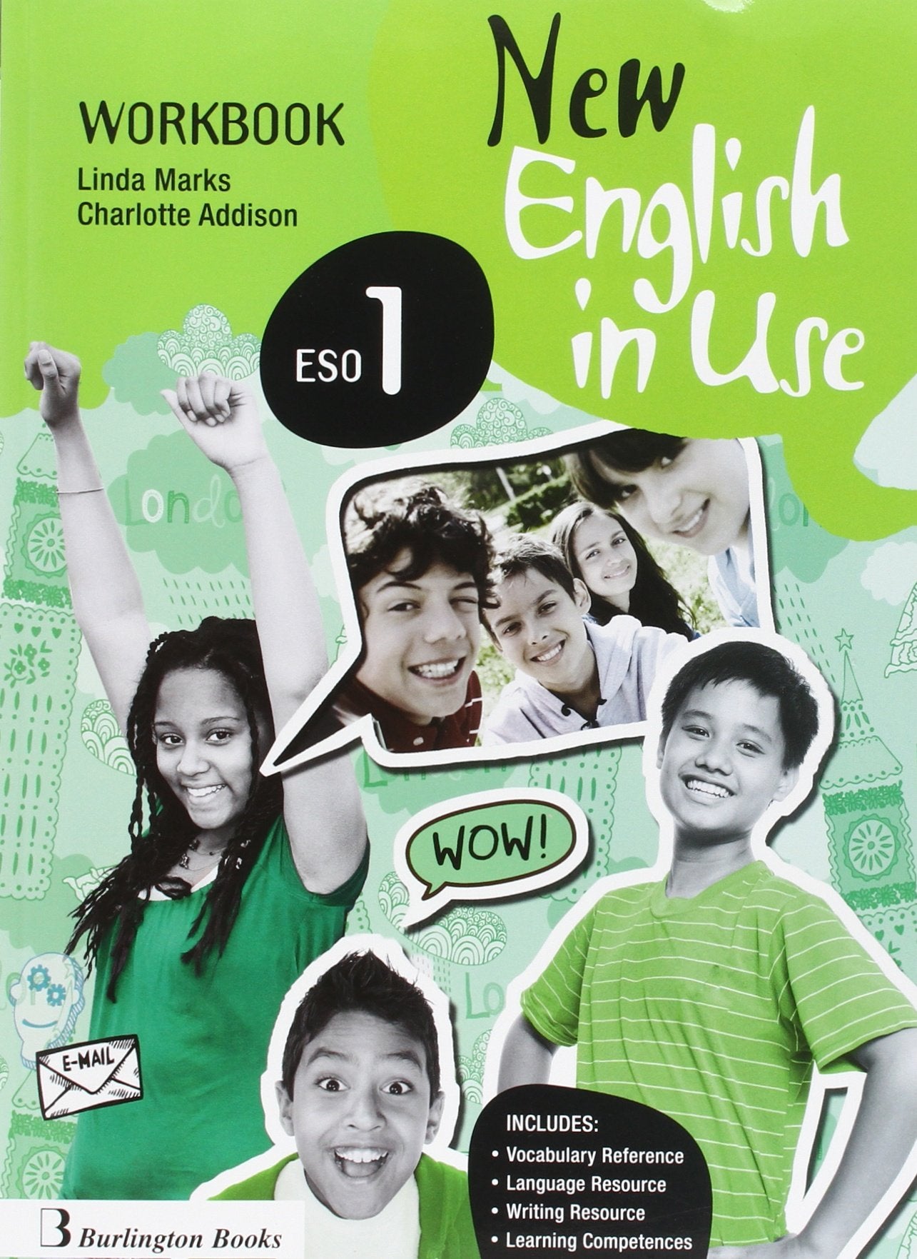 Libro: New English In Use ESO 1 Workbook + Language Builder