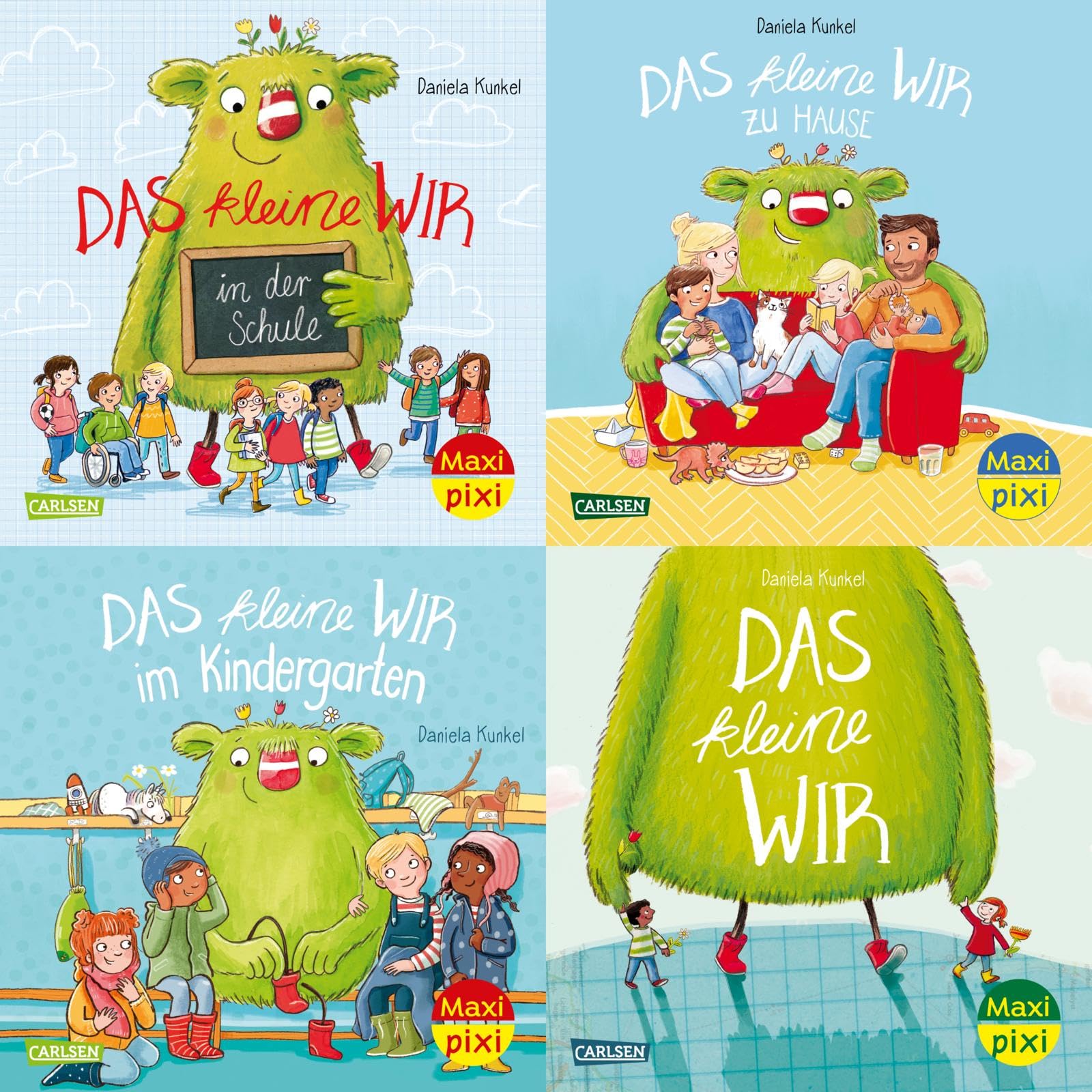 Libro: Maxi-Pixi-4er-Set 114: Gemeinsam stark mit dem kleinen WIR (4x1 Exemplar)