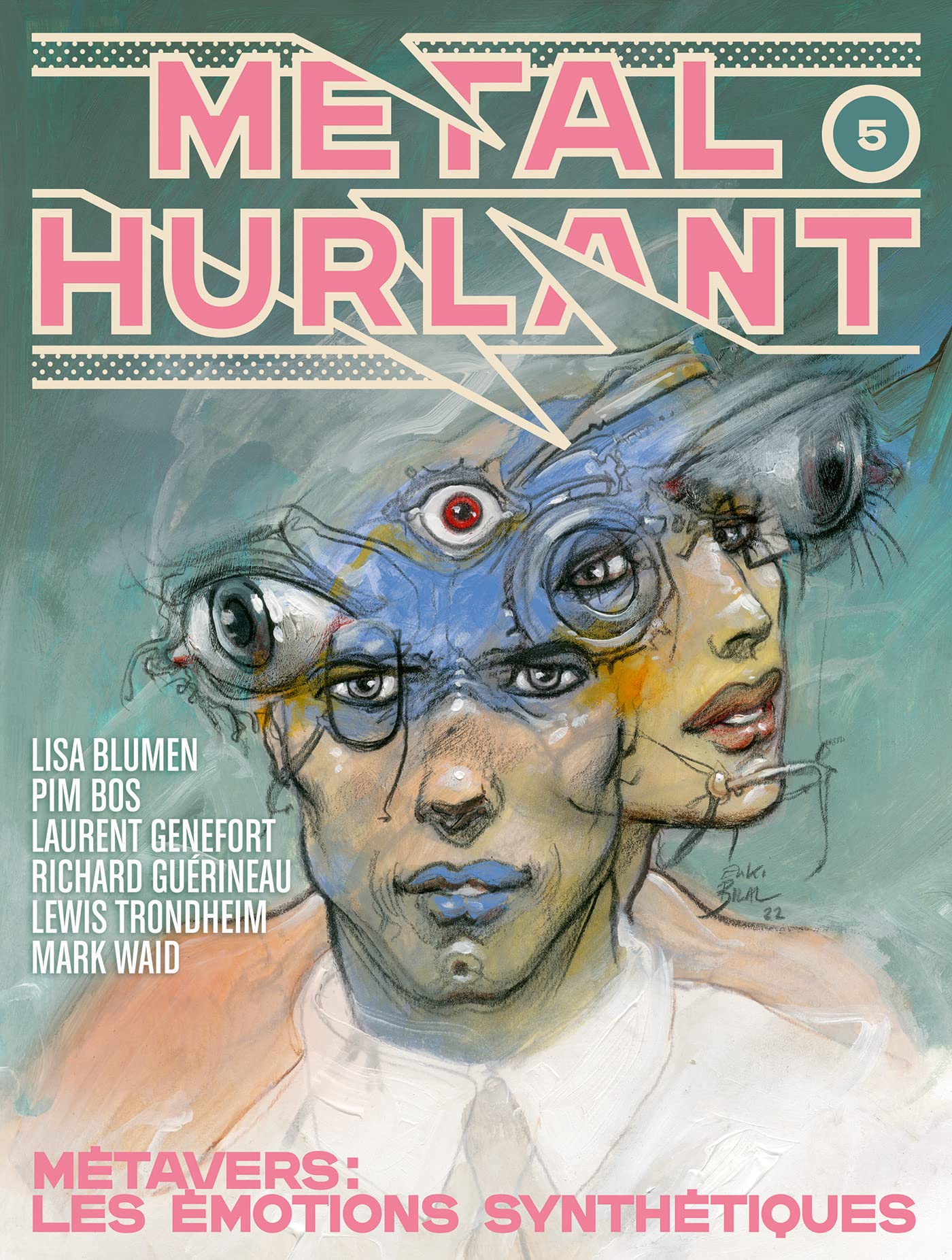 Libro: Métal Hurlant n°5: Métavers : Les émotions synthétiques