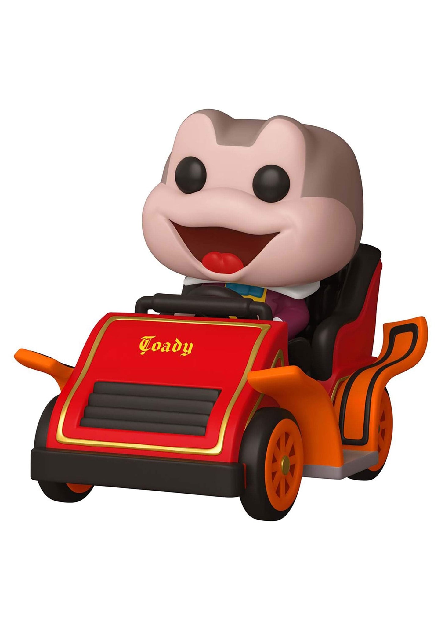 Funko Pop! Ride: Disney 65th - Mr. Toad in Car, Red, 6 Pulgadas