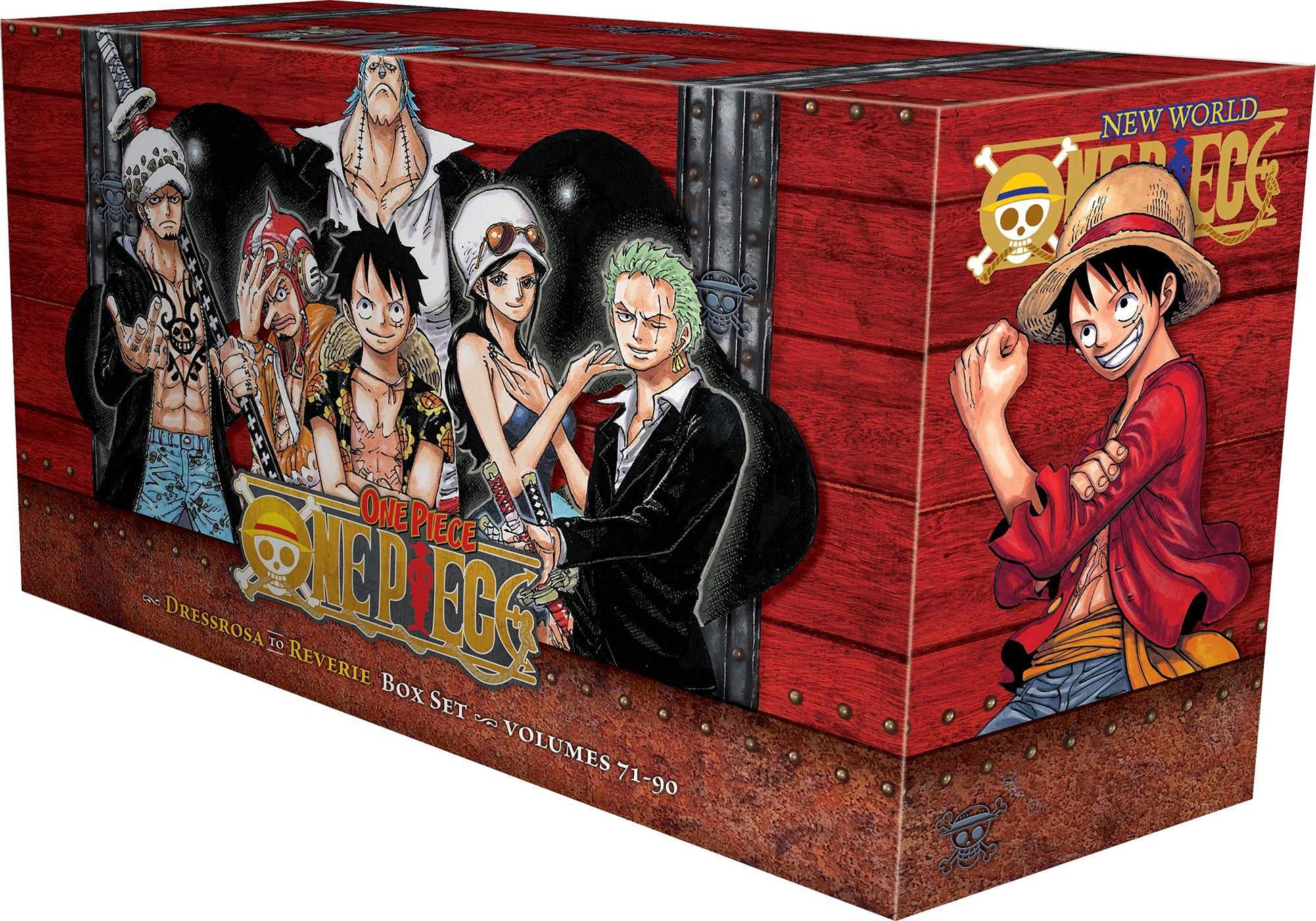 Libro: One Piece Box Set 4: Dressrosa to Reverie: Volumes 71-90 with Premium