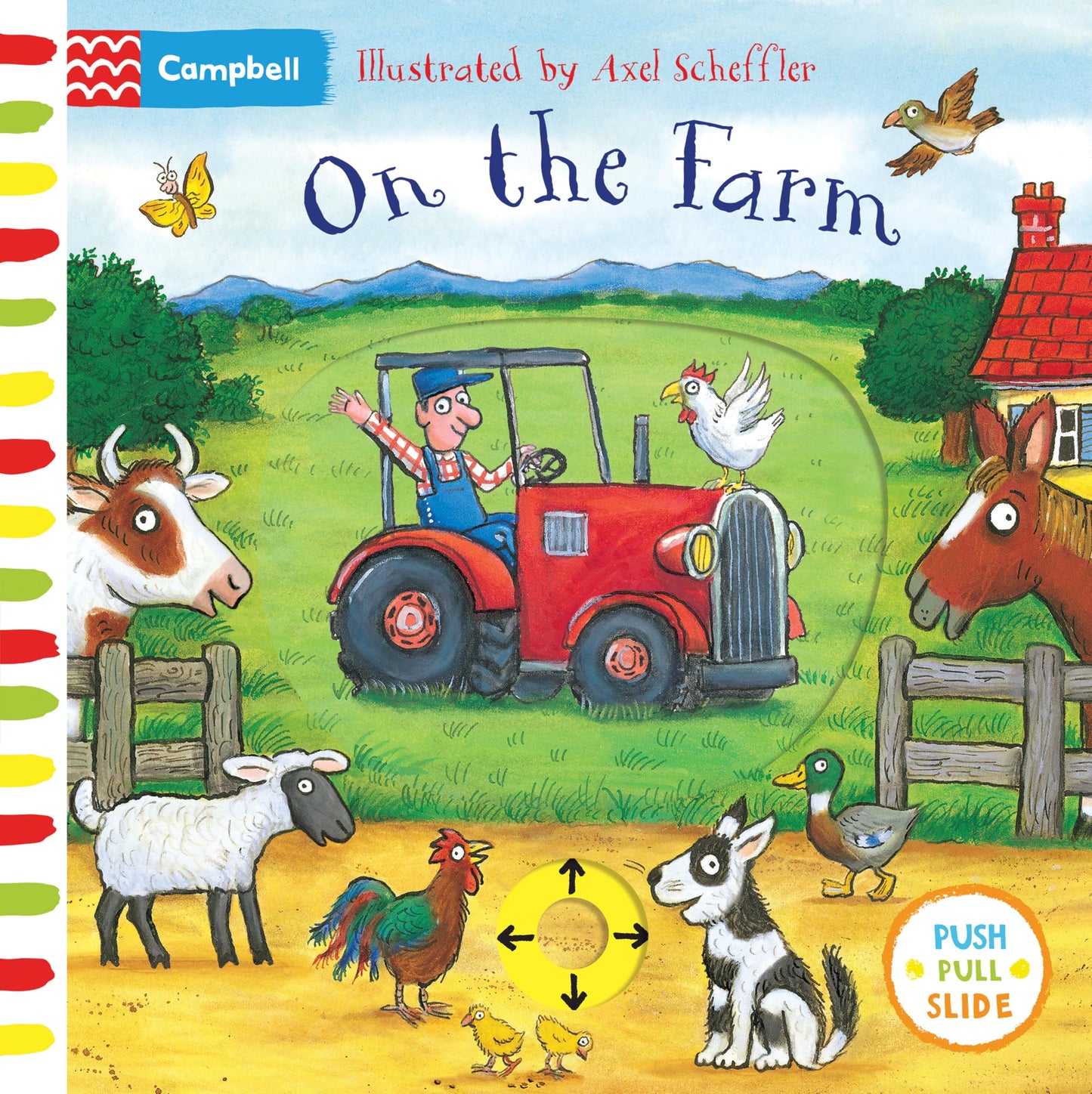 Libro: On the Farm: A Push, Pull, Slide Book (Campbell Axel Scheffler)