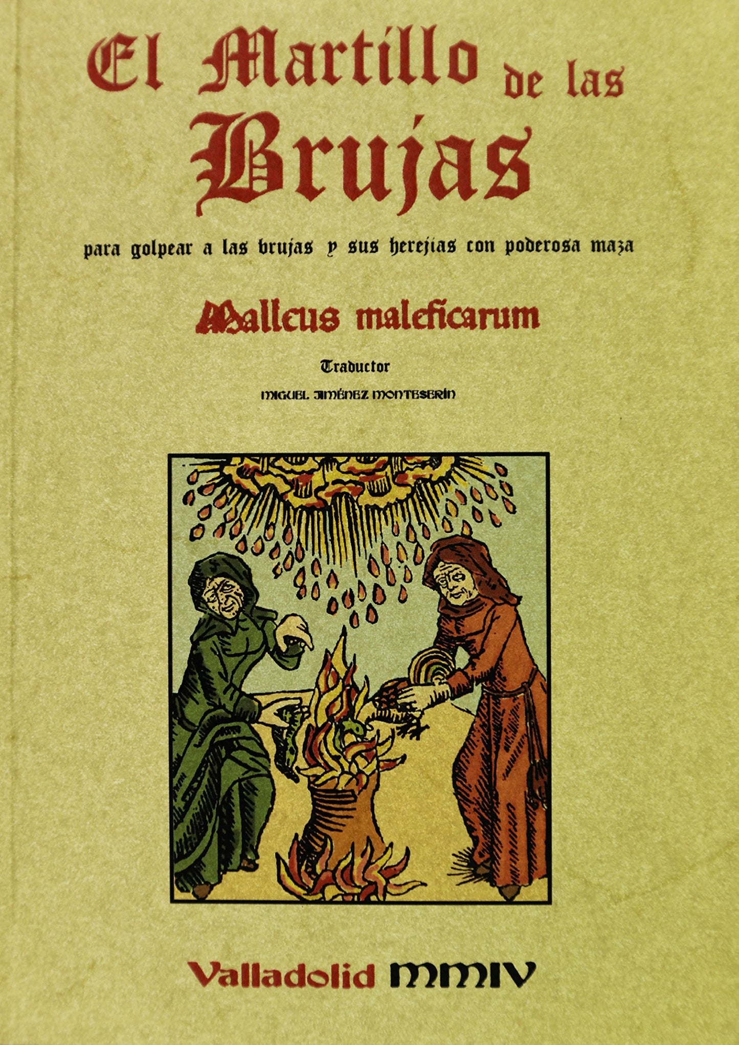 Libro: Martillo de las brujas:para golpear a las brujas con poderosa maza (Spanish Edition)