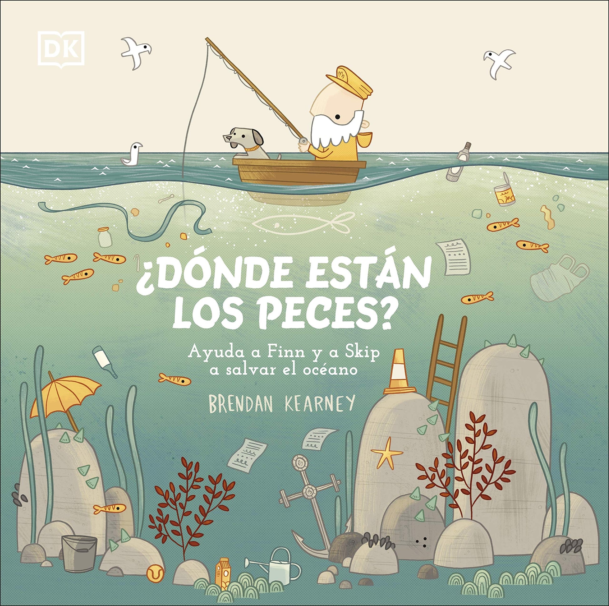 Libro: ¿Dónde están los peces?: Ayuda a Finn y a Skip a salvar el océano (DK Infantil)