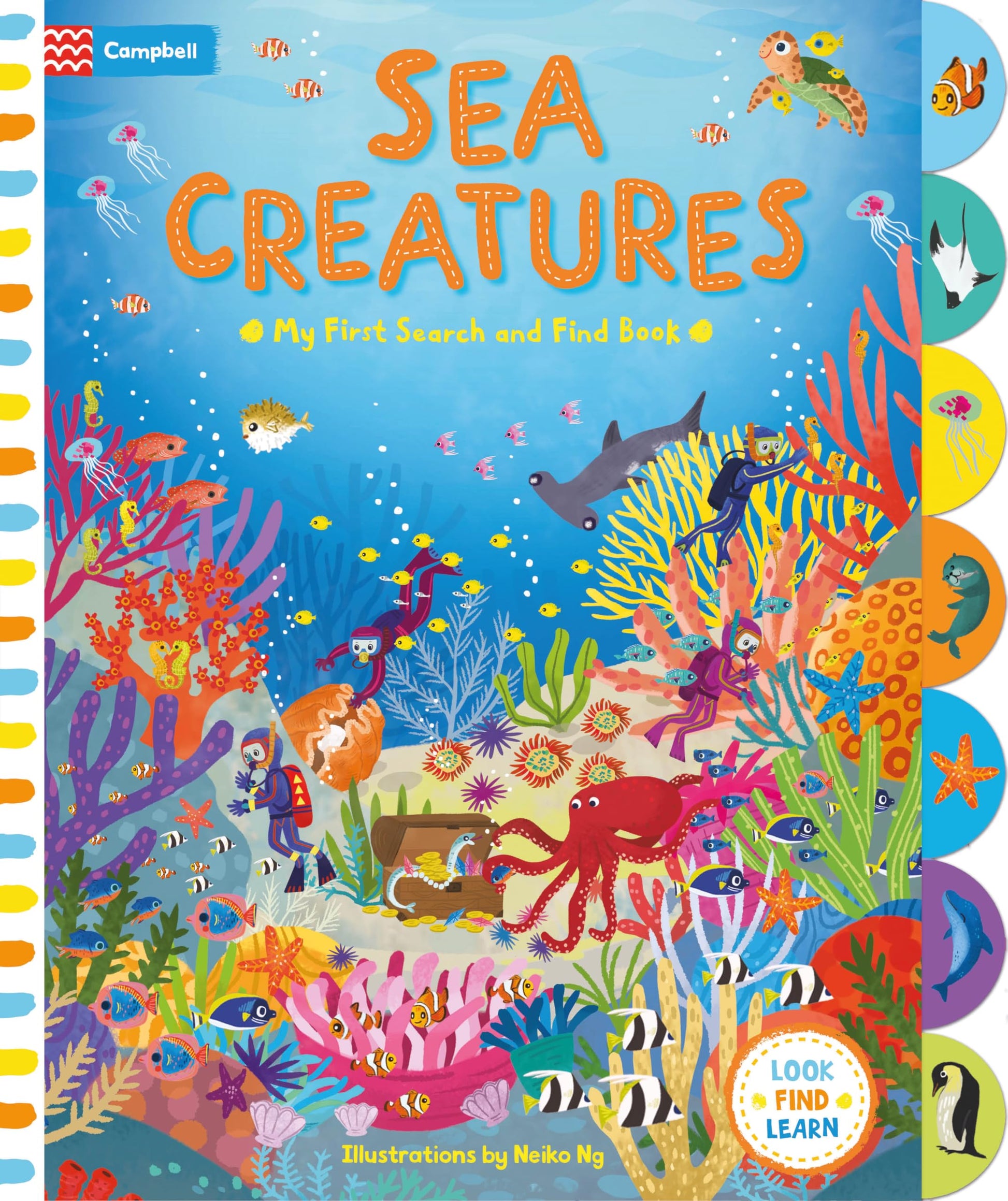 Libro: Sea Creatures (My First Search and Find, 4)