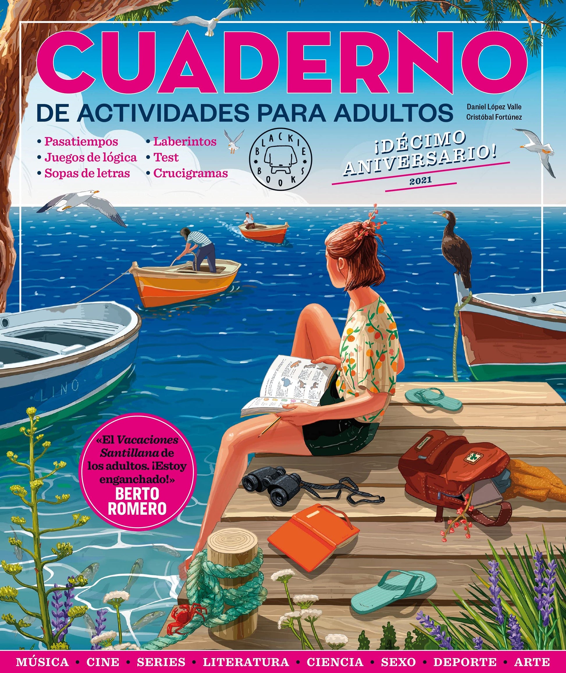 Cuaderno Blackie Books. Vol. 10: Cuaderno de actividades para adultos. ¡Décimo aniversario!
