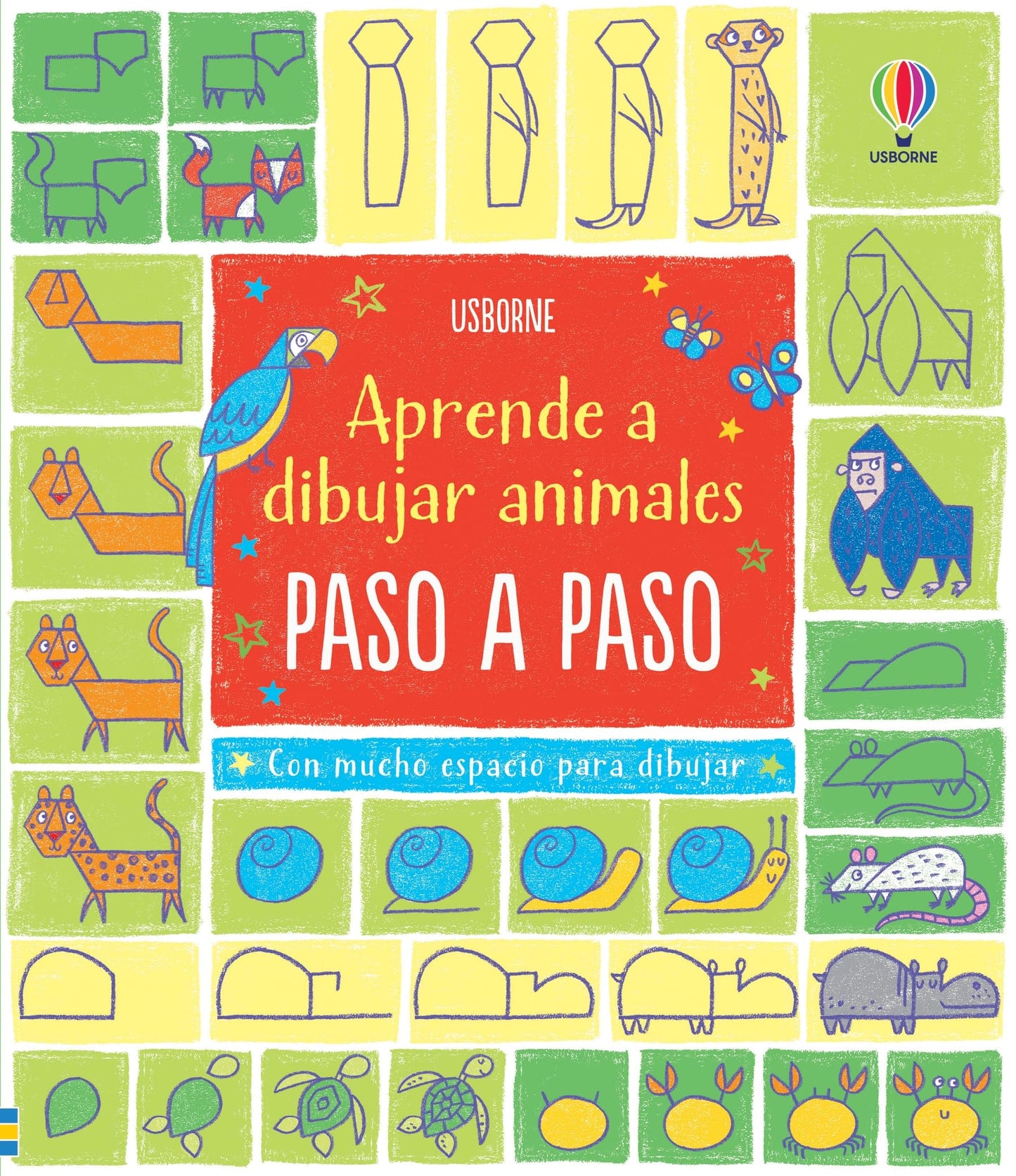Libro: Aprende a dibujar animales paso a paso (Aprende a dibujar paso a paso)