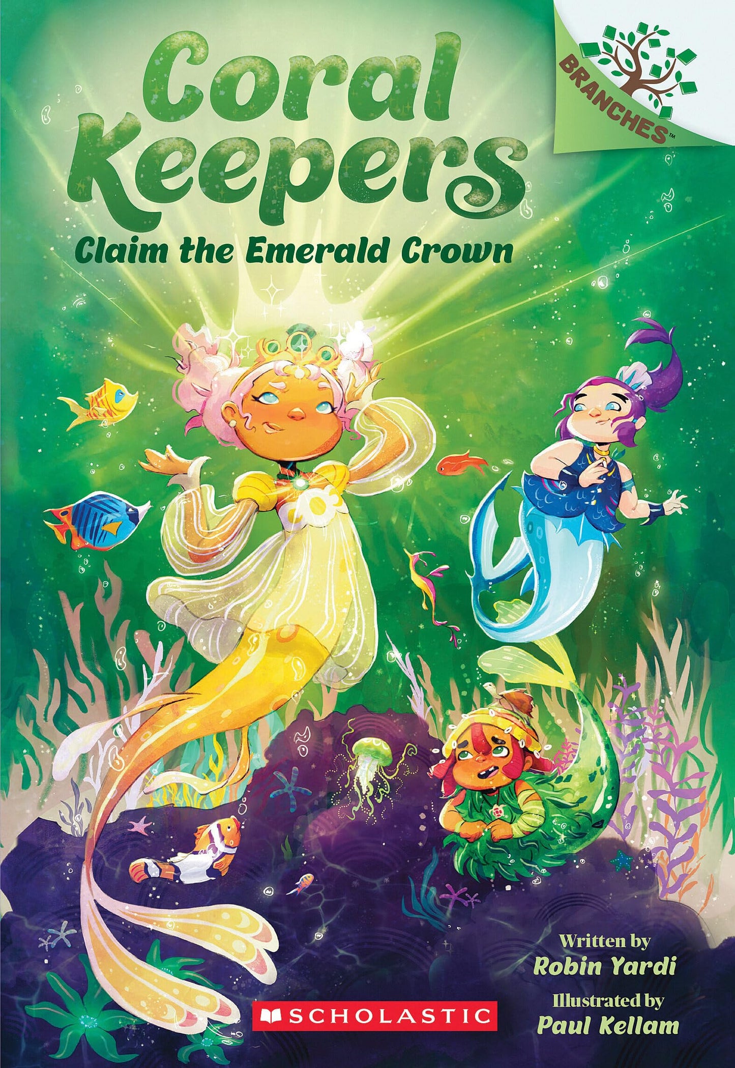 Libro: Claim the Emerald Crown: A Branches Book (Coral Keepers #3)