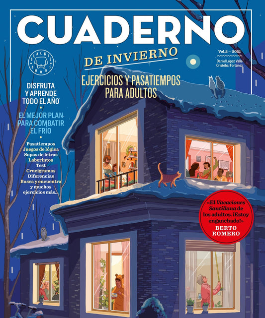 Cuaderno de invierno. Vol. 2: Ejercicios y pasatiempos para adultos (BLACKIE BOOKS)