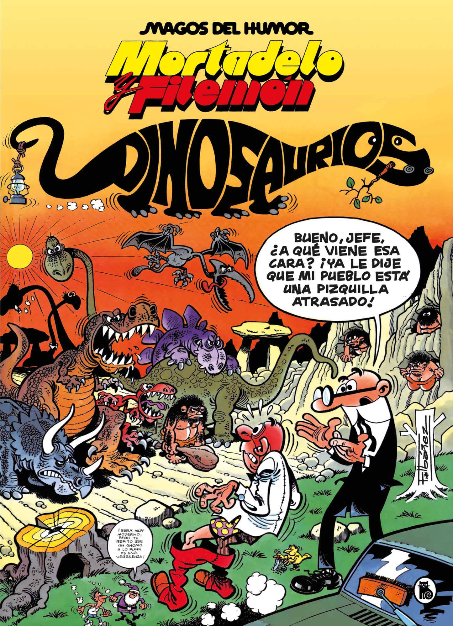 Libro: Mortadelo y Filemón. Dinosaurios (Magos del Humor 52) (Bruguera Clásica)