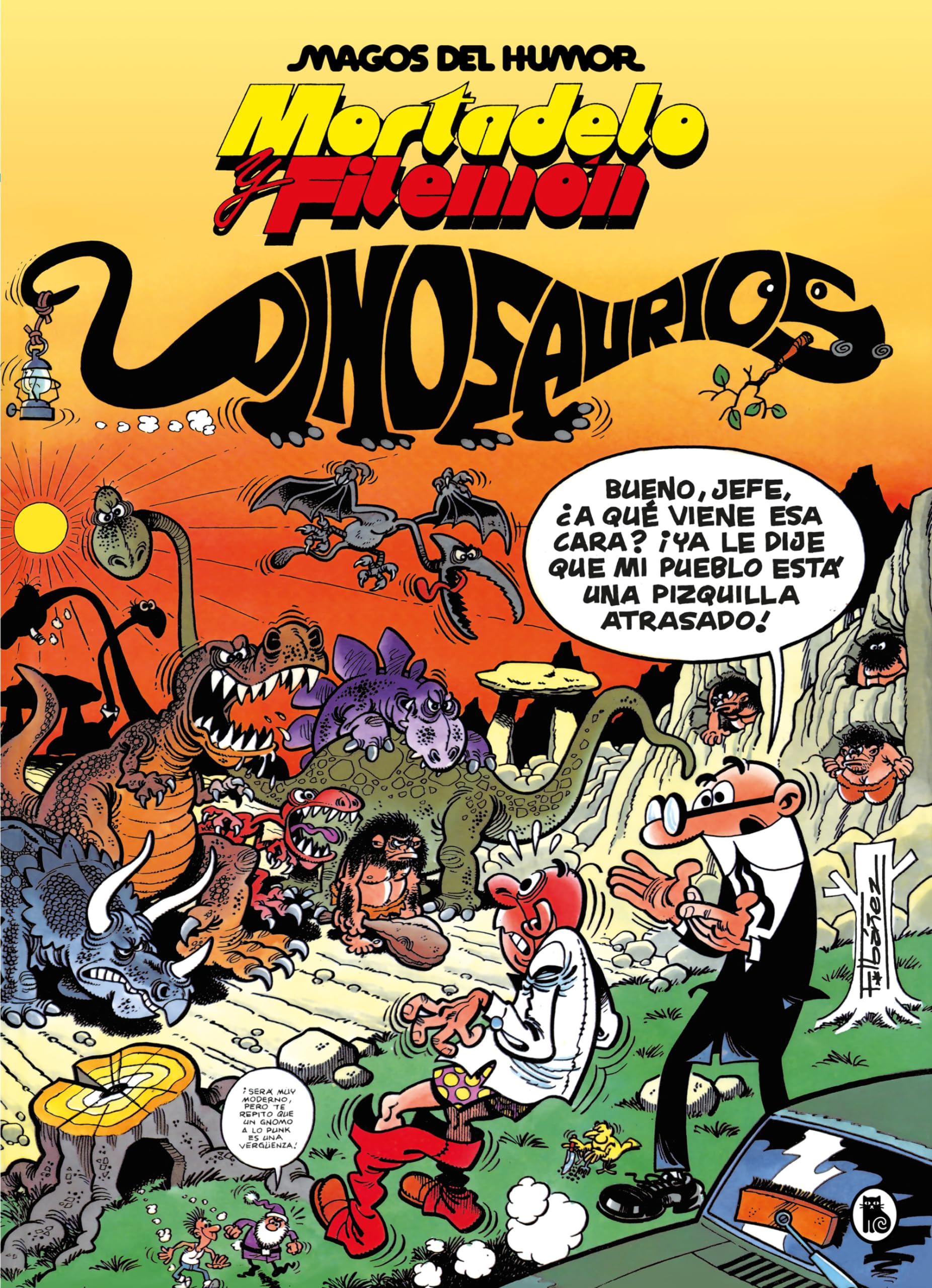 Libro: Mortadelo y Filemón. Dinosaurios (Magos del Humor 52) (Bruguera Clásica)