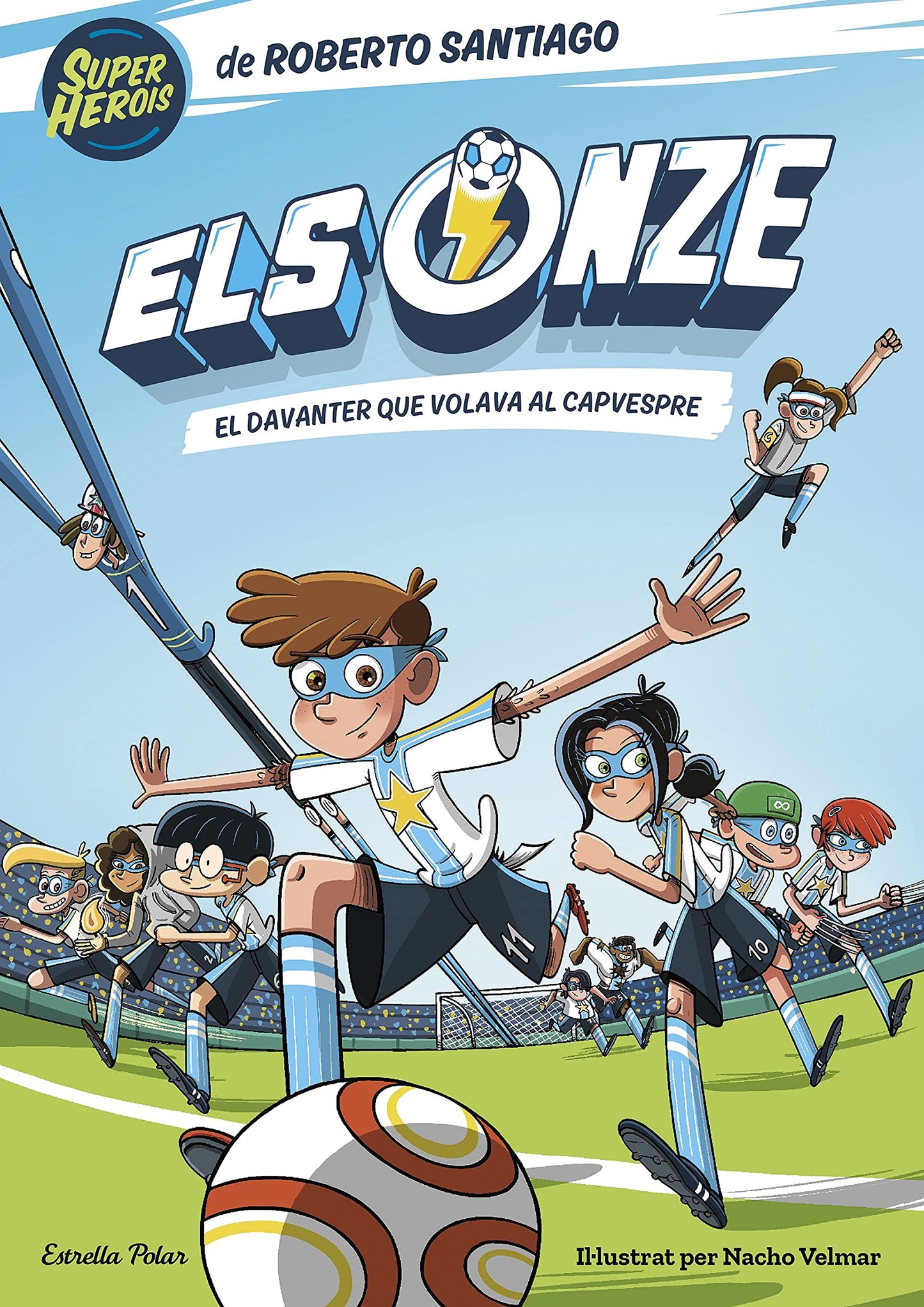 Libro: Els Onze 1. El davanter que volava al capvespre