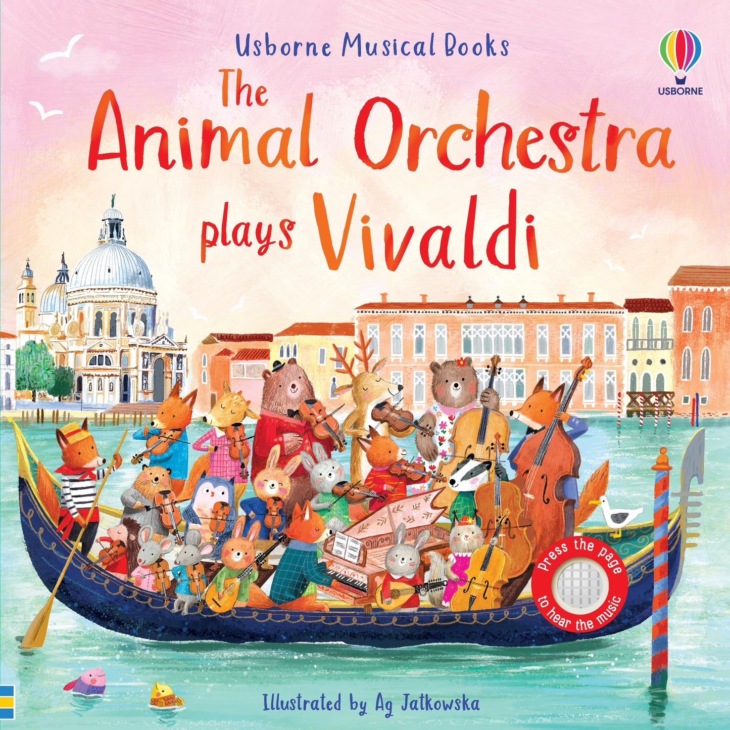 Libro: Usborne The Animal Orchestra Plays Vivaldi.