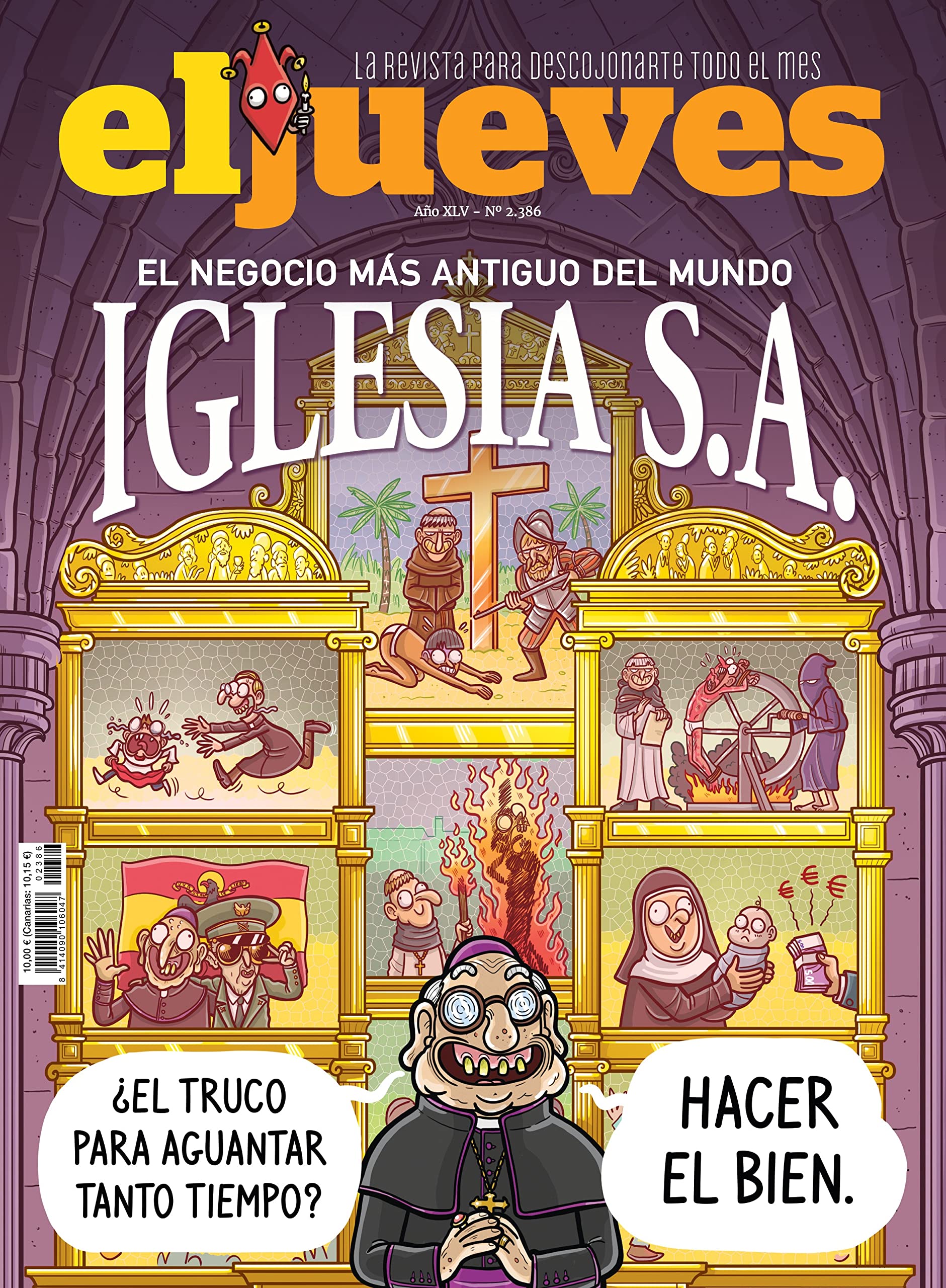 Libro: Revista El Jueves # 2386 | El negocio más antiguo del mundo IGLESIA S.A.