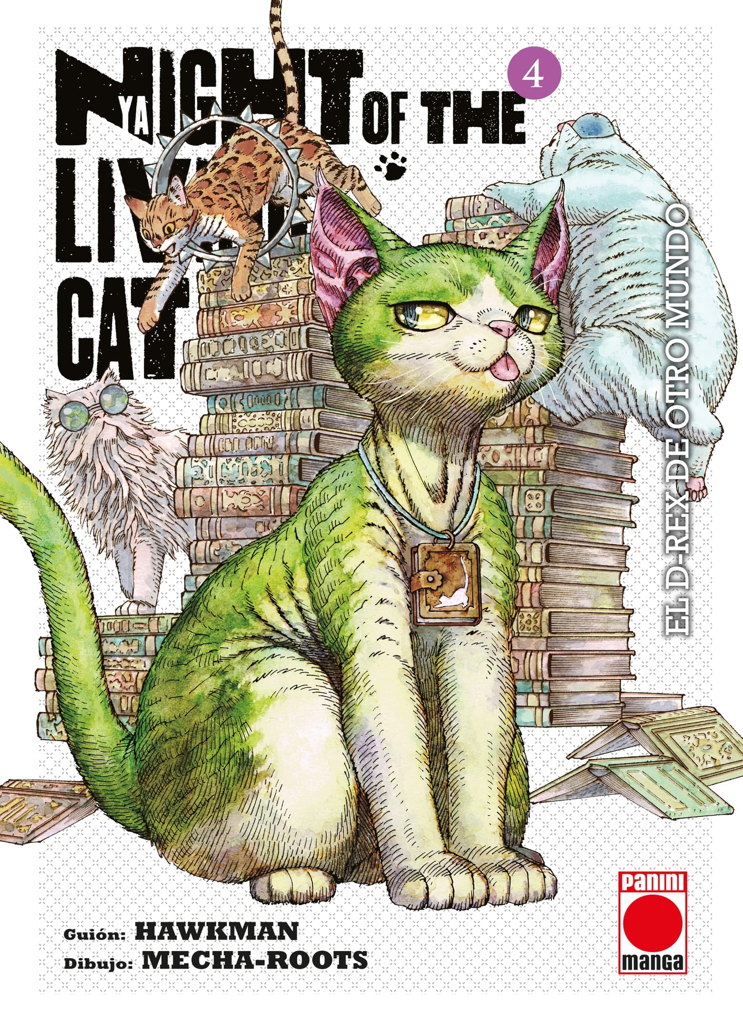 Libro: Nyaight of the living cat n.4
