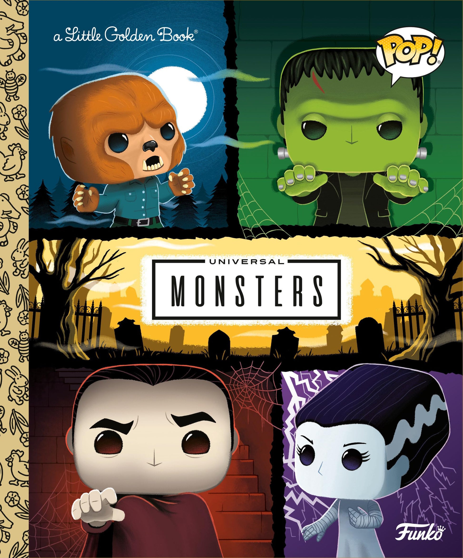 Libro: Universal Monsters Little Golden Book (Funko Pop!)