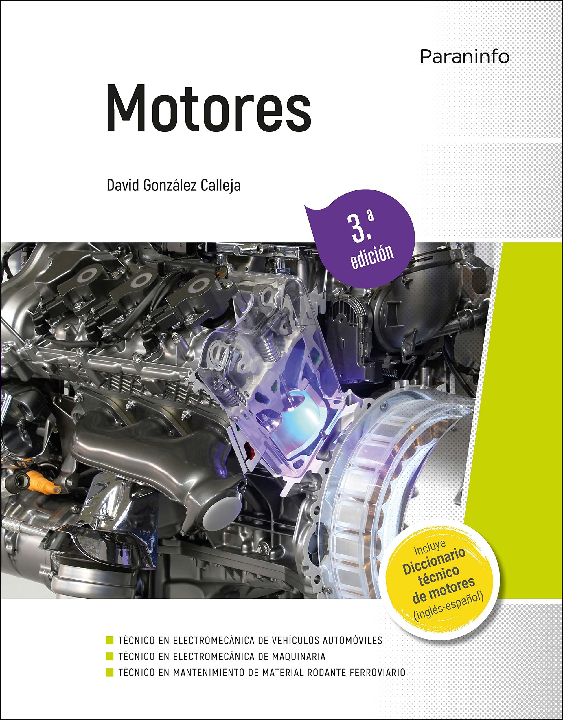 Libro: Motores 3 Edicion 2022 (Transporte y Mantenimiento de Vehículos)