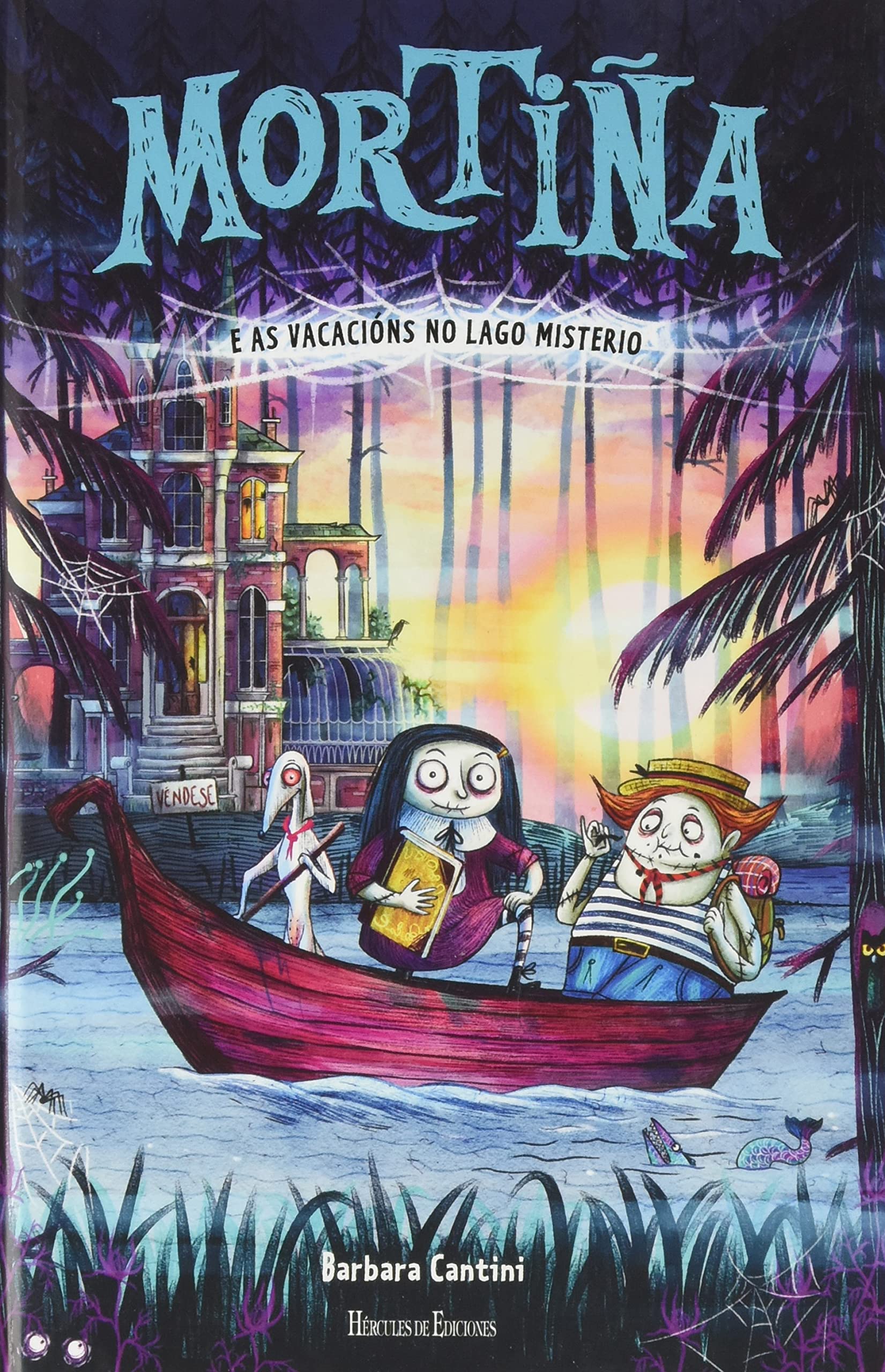 Libro: Mortiña e as vacacións no lago Misterio