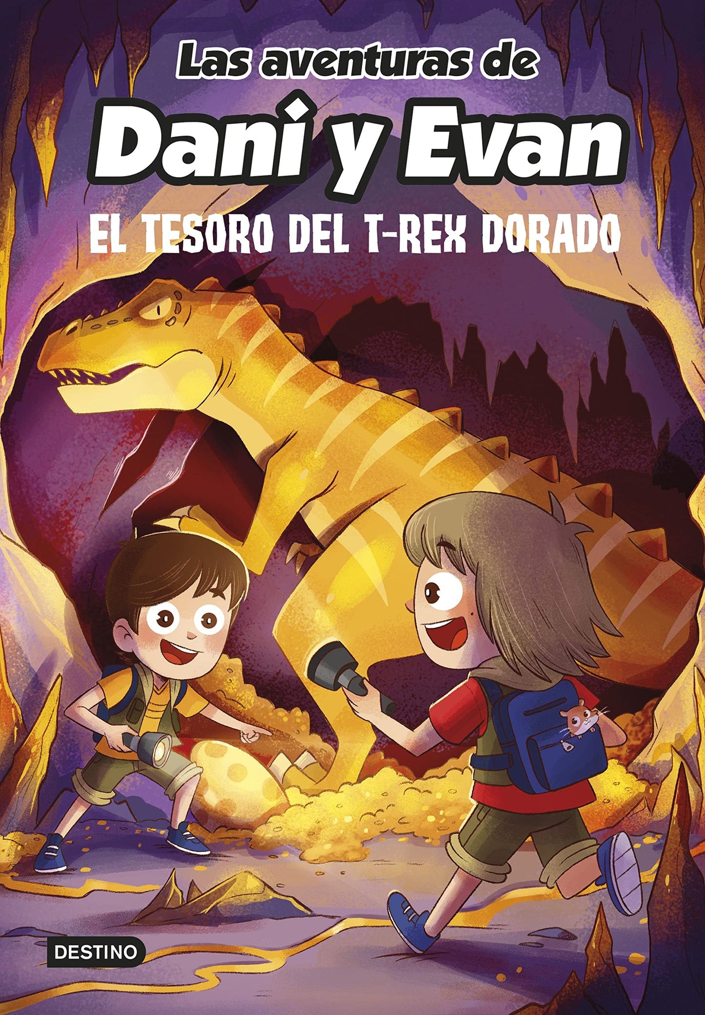 Las aventuras de Dani y Evan 5. El tesoro del T-Rex dorado (Jóvenes influencers)