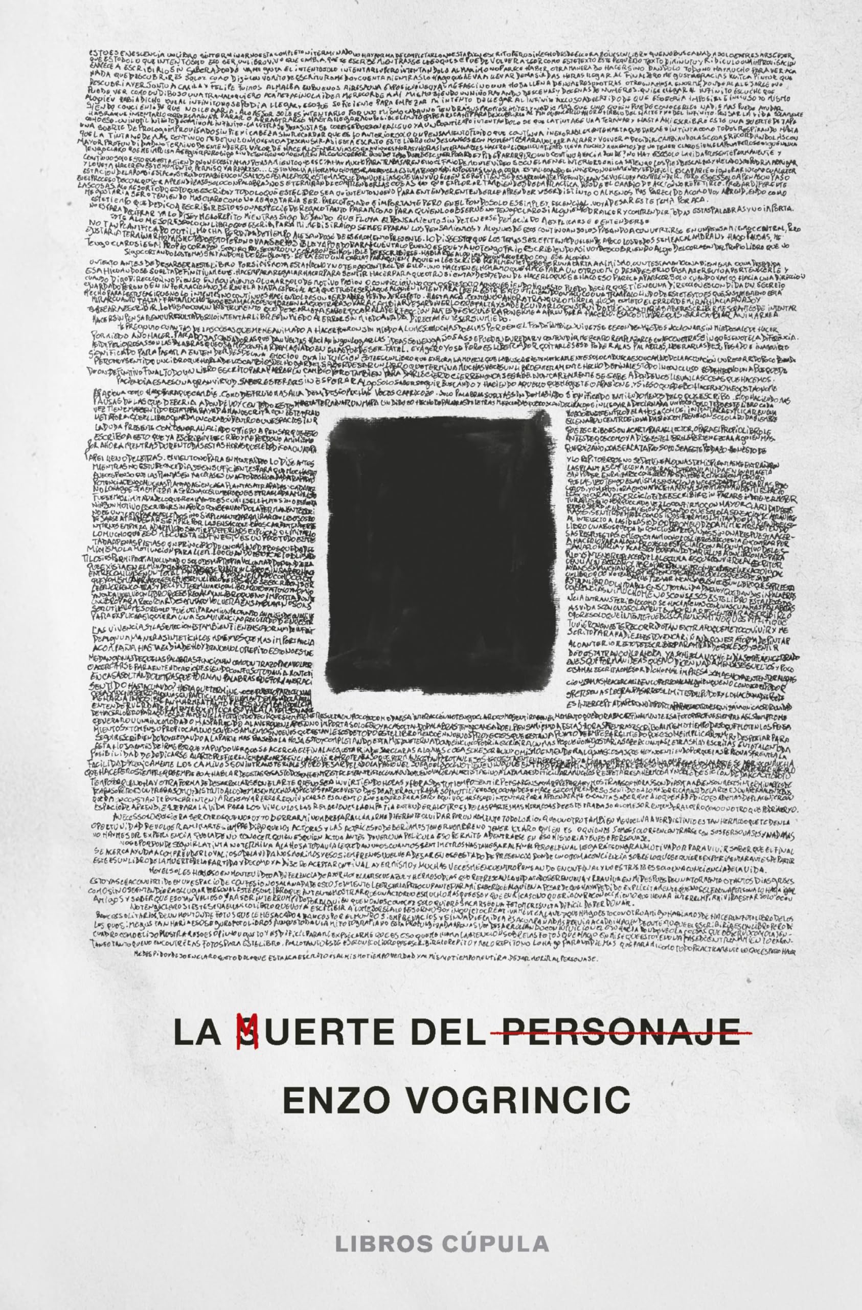 Libro: La muerte del personaje