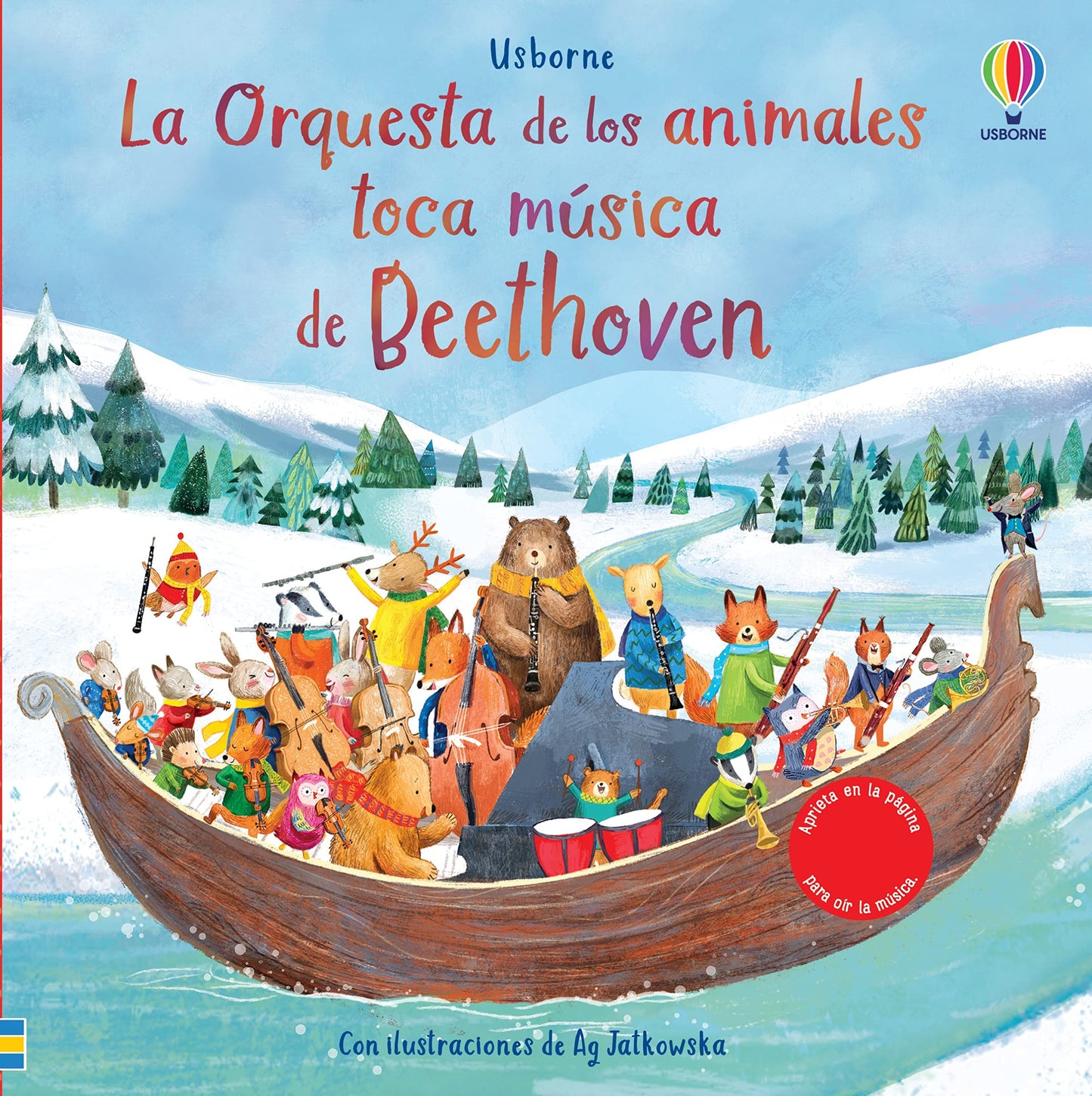 Libro: La Orquesta de los animales toca música de Beethoven