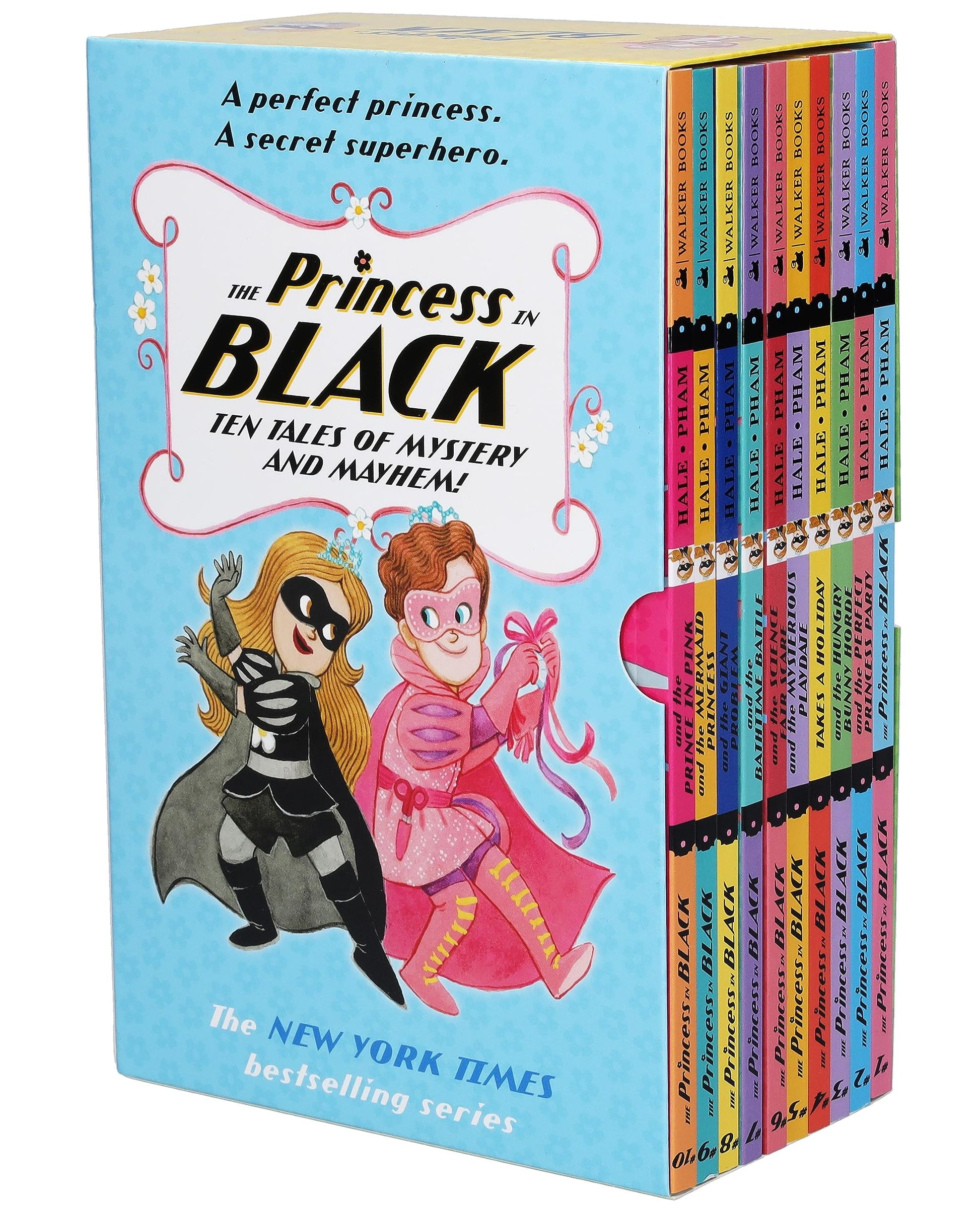 Libro: Princess in Black Series 10 Books Collection Box Set (Princess in Black, Perfect Princess Party, Hungry Bunny Horde, Takes a Holiday,Mysterious Playdate, Science Fair Scare, Bathtime Battle & 3 More)