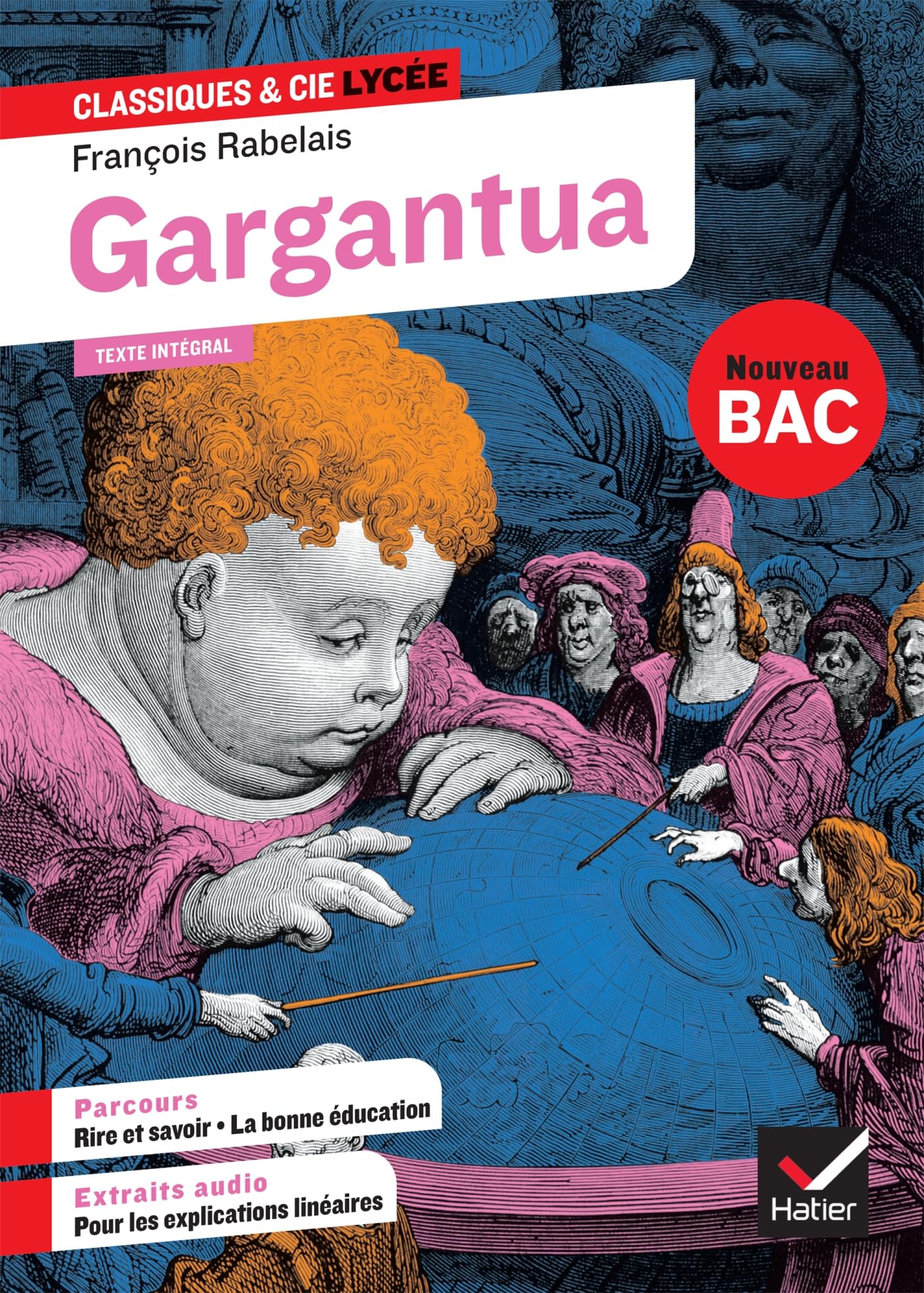 Libro: Gargantua: suivi des parcours « Rire et savoir » et « La bonne éducation »