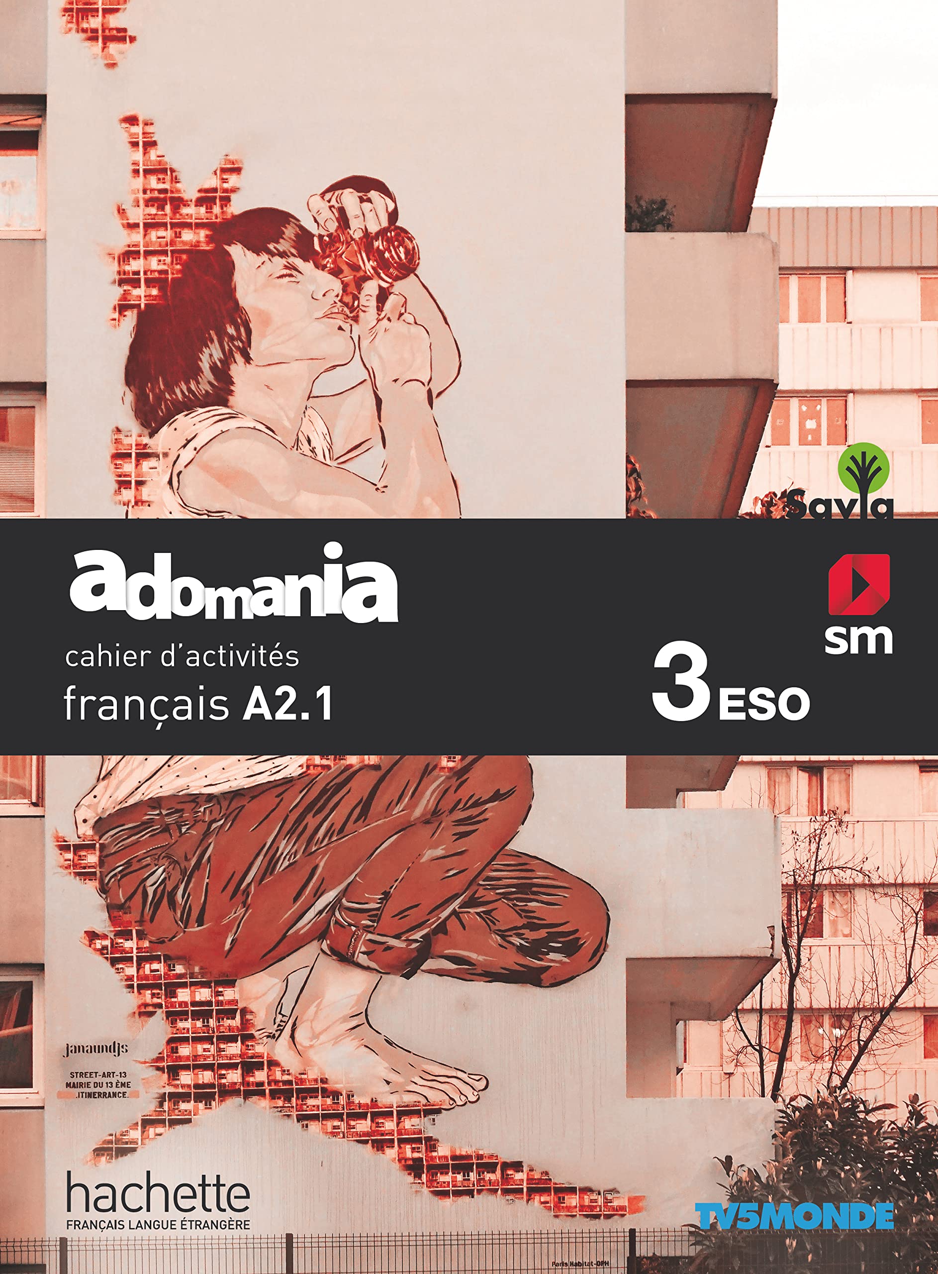 Libro: 3 ESO Cuaderno Adomania 19 - 9788491825036