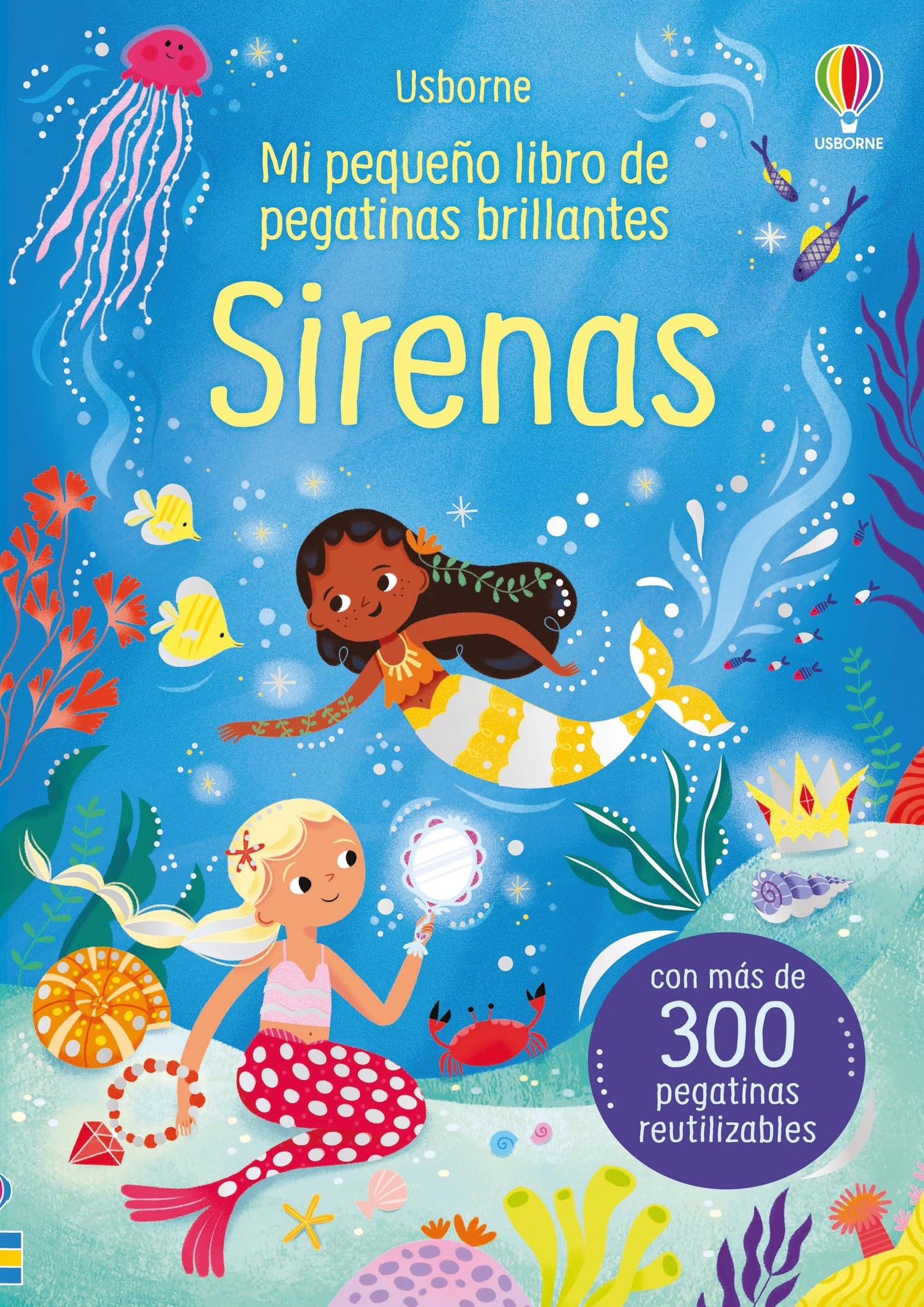 Sirenas (Mi pequeño libro de pegatinas brillantes)