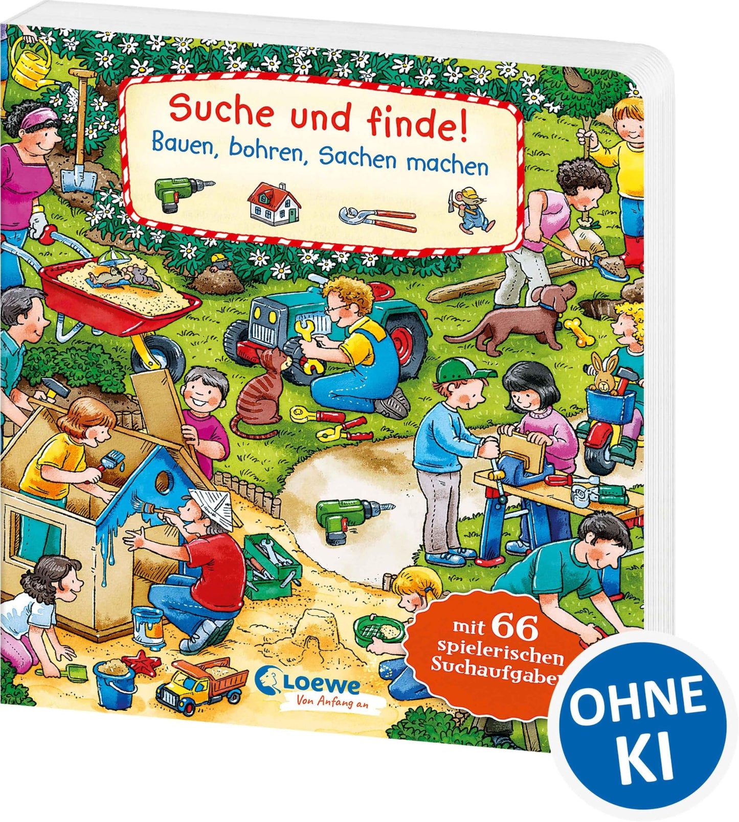 Libro: Suche und finde! Bauen, bohren, Sachen machen: Wimmelbuch ab 2 Jahren mit 66 spannenden Suchaufgaben zum Entdecken