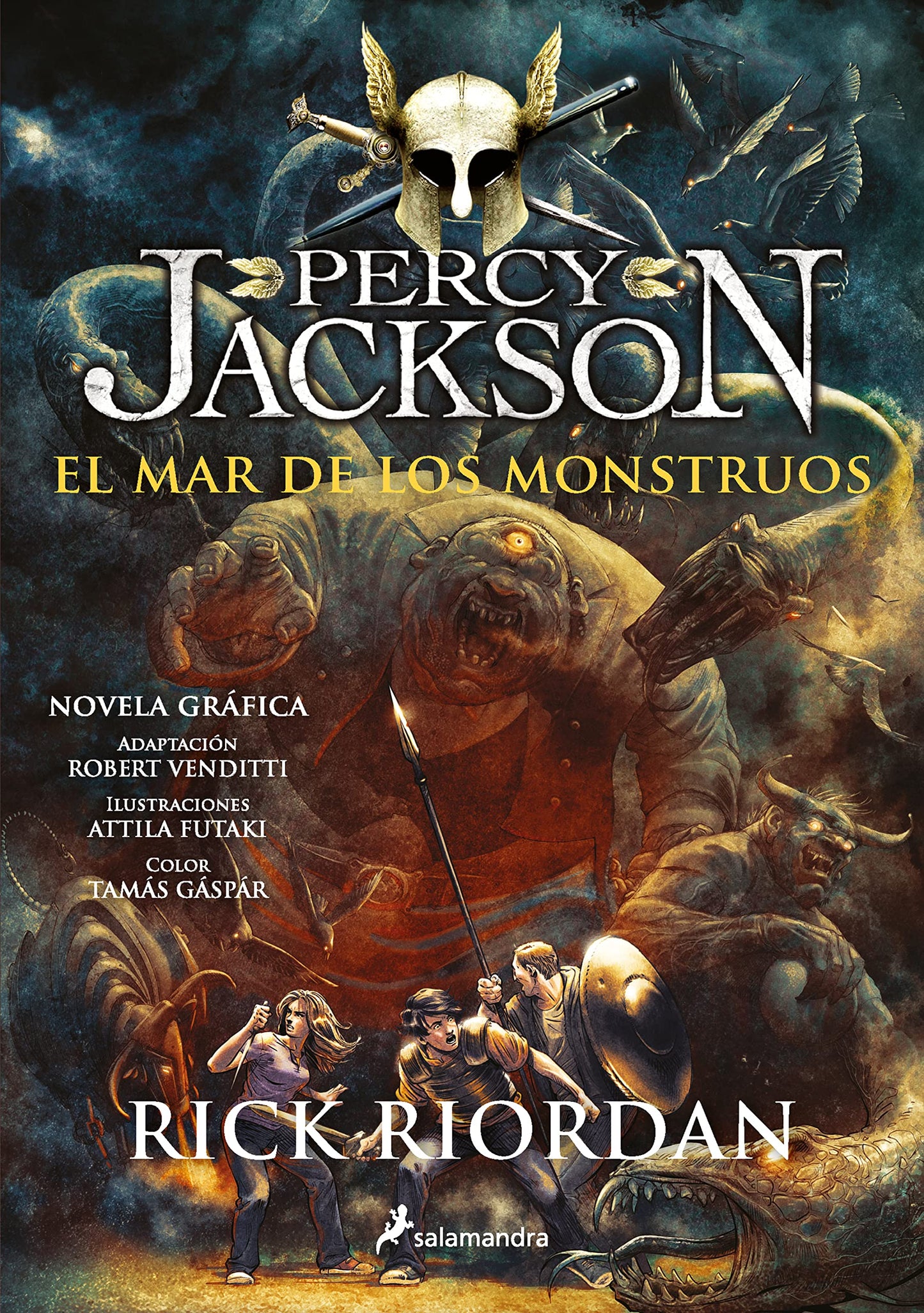Libro: El mar de los monstruos (Percy Jackson y los dioses del Olimpo [novela gráfica] 2): Percy Jackson y los Dioses del Olimpo II (Colección Salamandra Middle Grade)