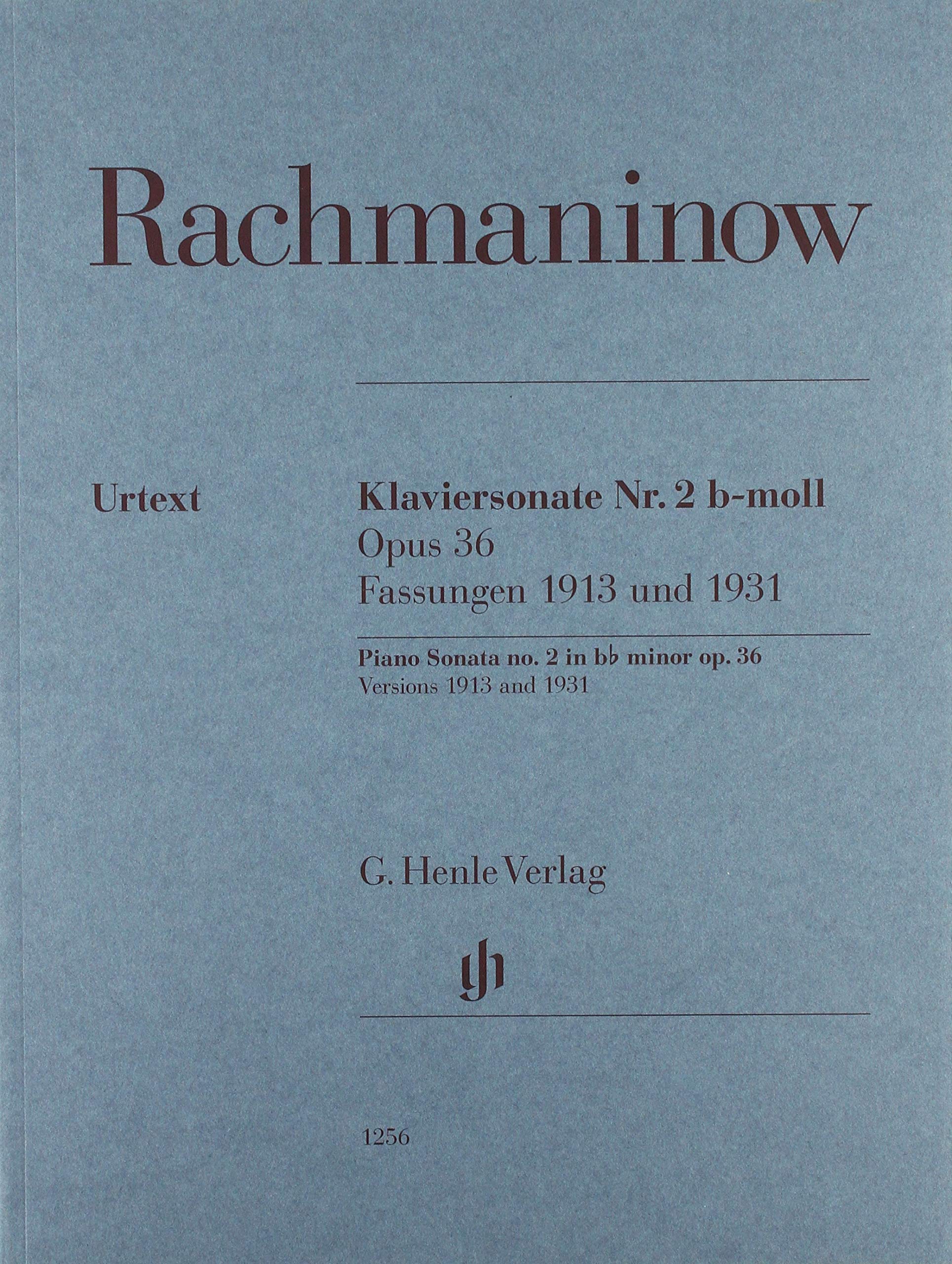 Libro: Sonate n2 opus 36 en sib majeur versions de 1913 et 1931 --- piano: Fassungen 1913 und 1931. Klavier zu zwei Händen, Urtextausgabe