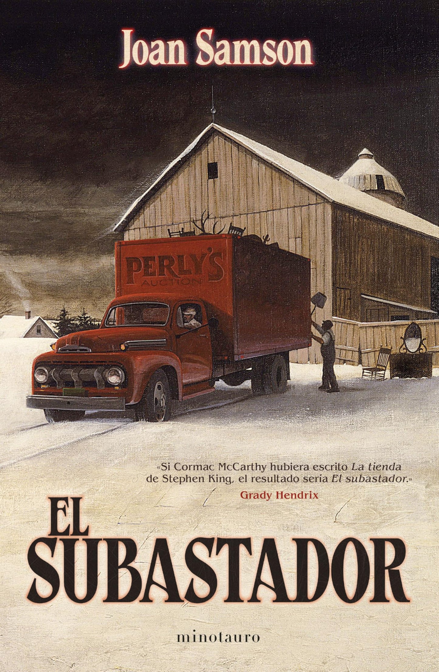 Libro: El subastador (Terror)