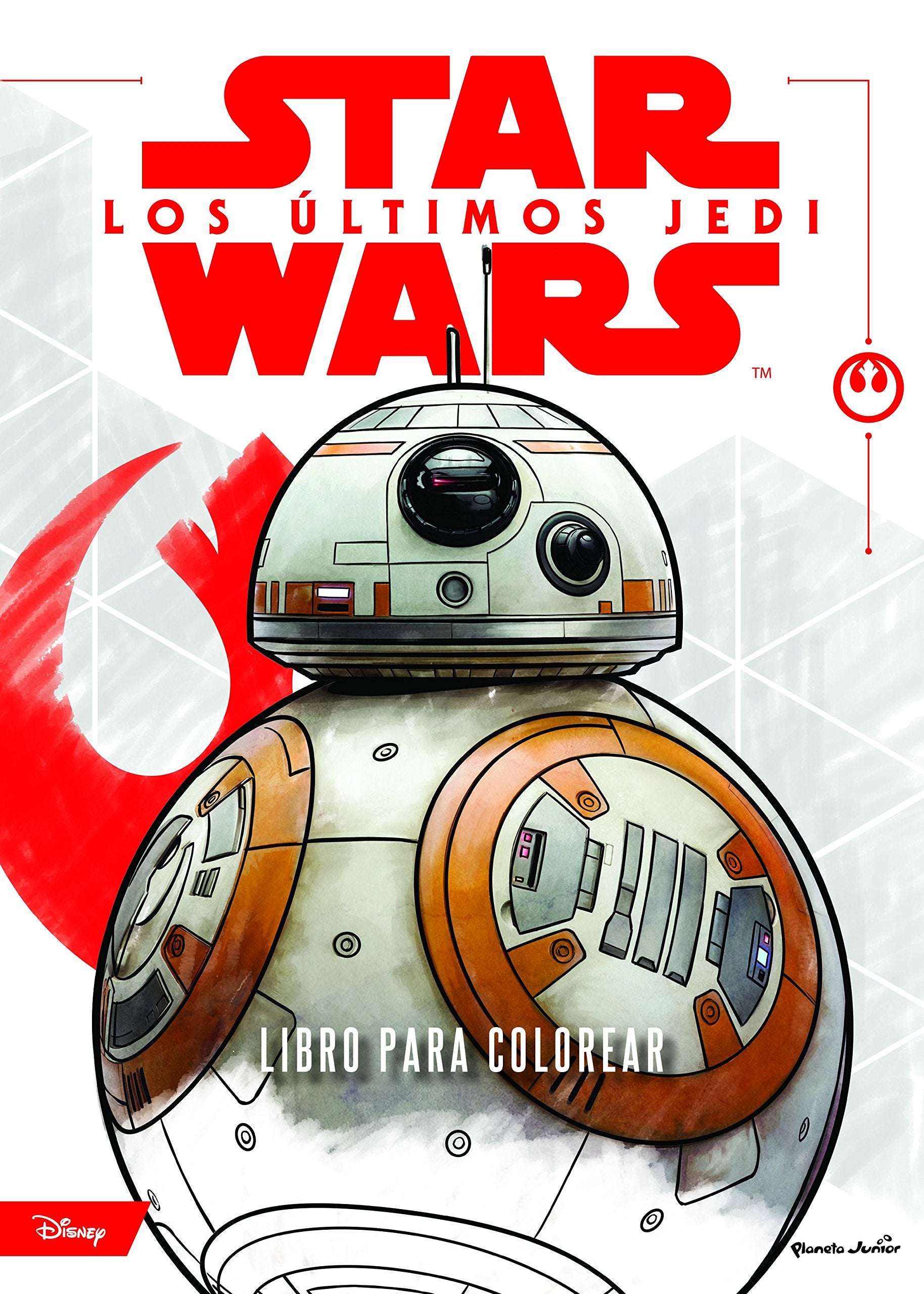 Libro: Star Wars. Los últimos Jedi. Libro para colorear